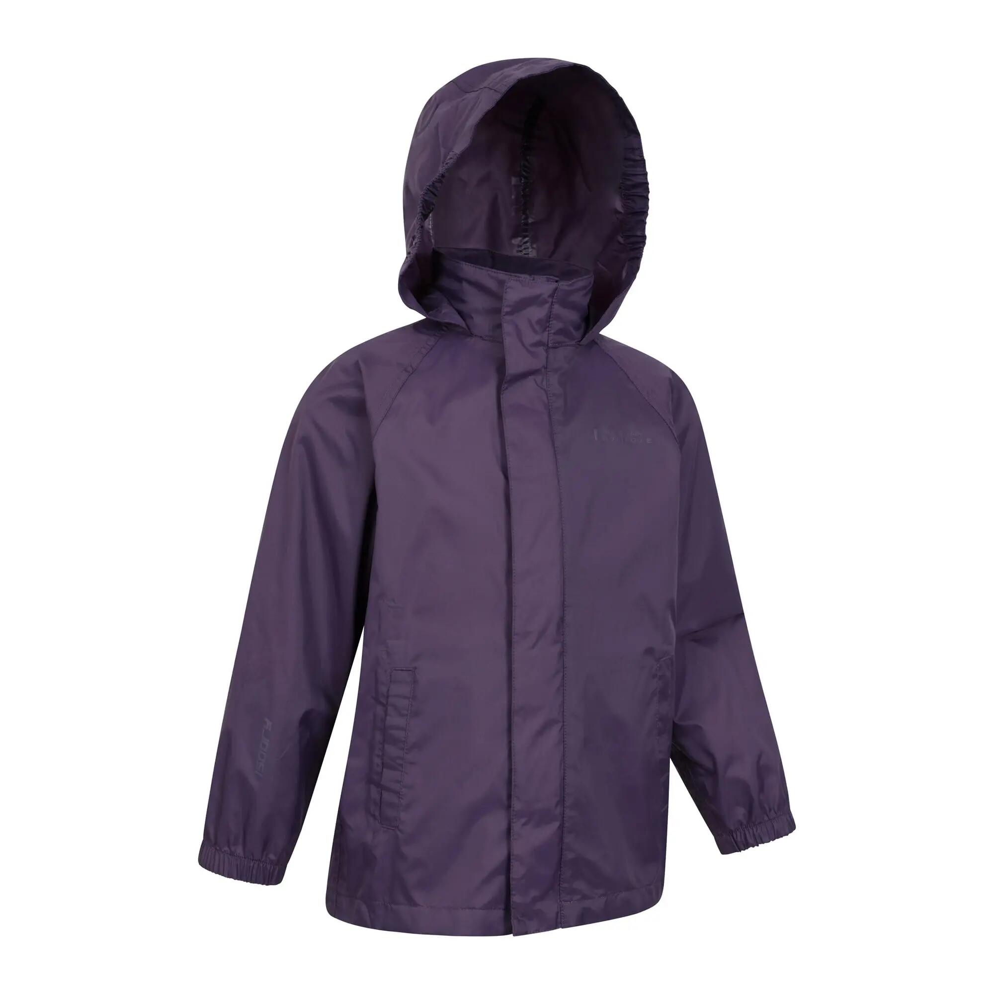 Veste Imperméable de Randonnée Enfant Coupe-Vent Légère Capuche, Paka II 6/7