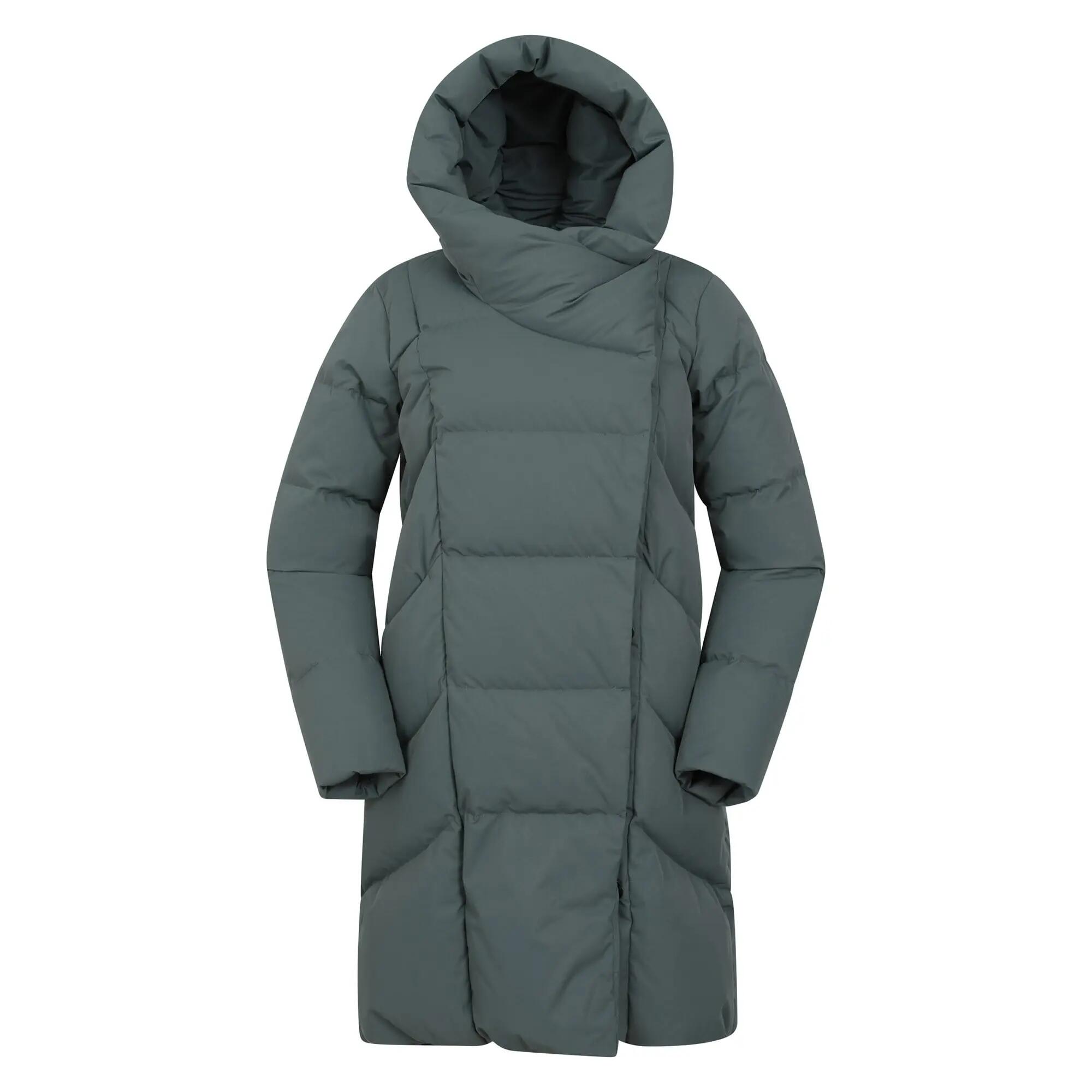 Doudoune de Randonnée Femme Longue Déperlante Capuche Duvet 600, Cosy Wrap II 5/7