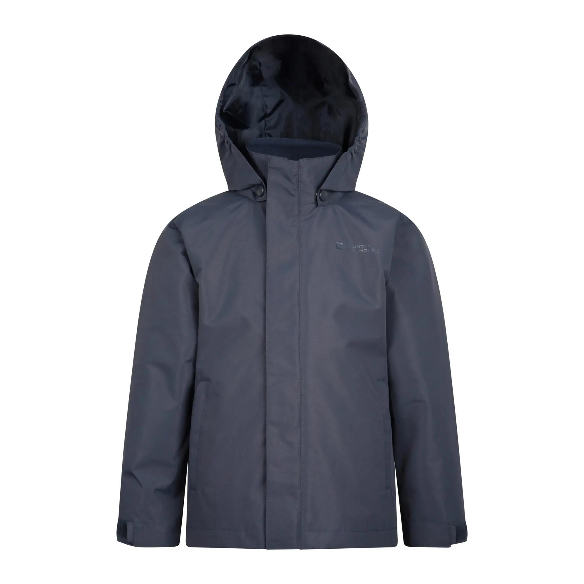 Kinder Wandern 3-in-1-Jacke Wasserdicht Atmungsaktiv - Fell 5/8