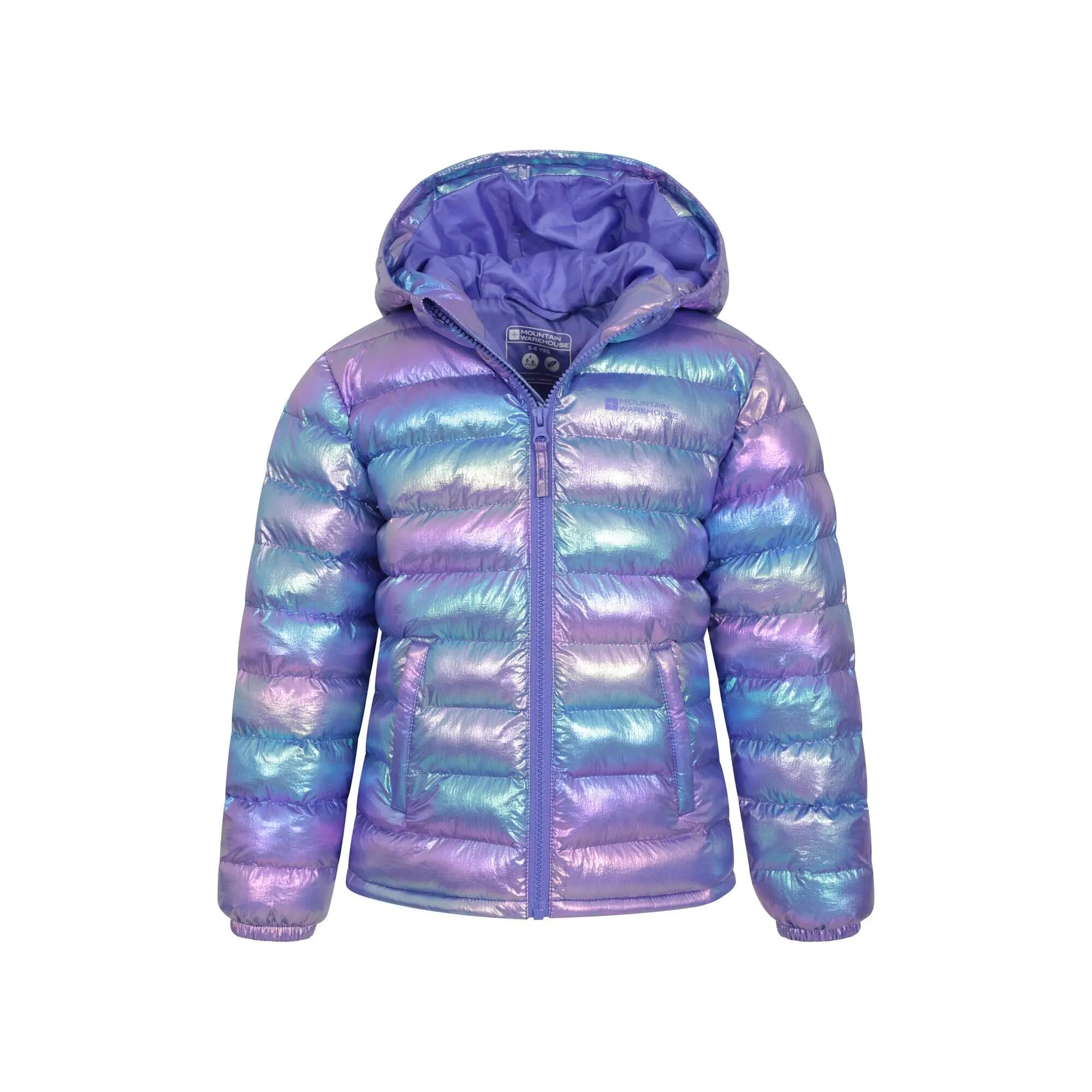 Doudoune Matelassée de Randonnée Enfant Déperlante Légère Capuche, Seasons II 5/7