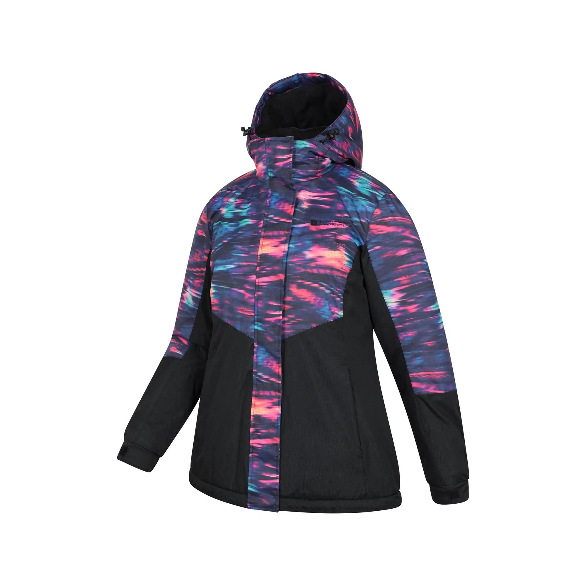 Veste de Ski Femme Imprimée Déperlante Doublure Amovible, Dawn II 4/6