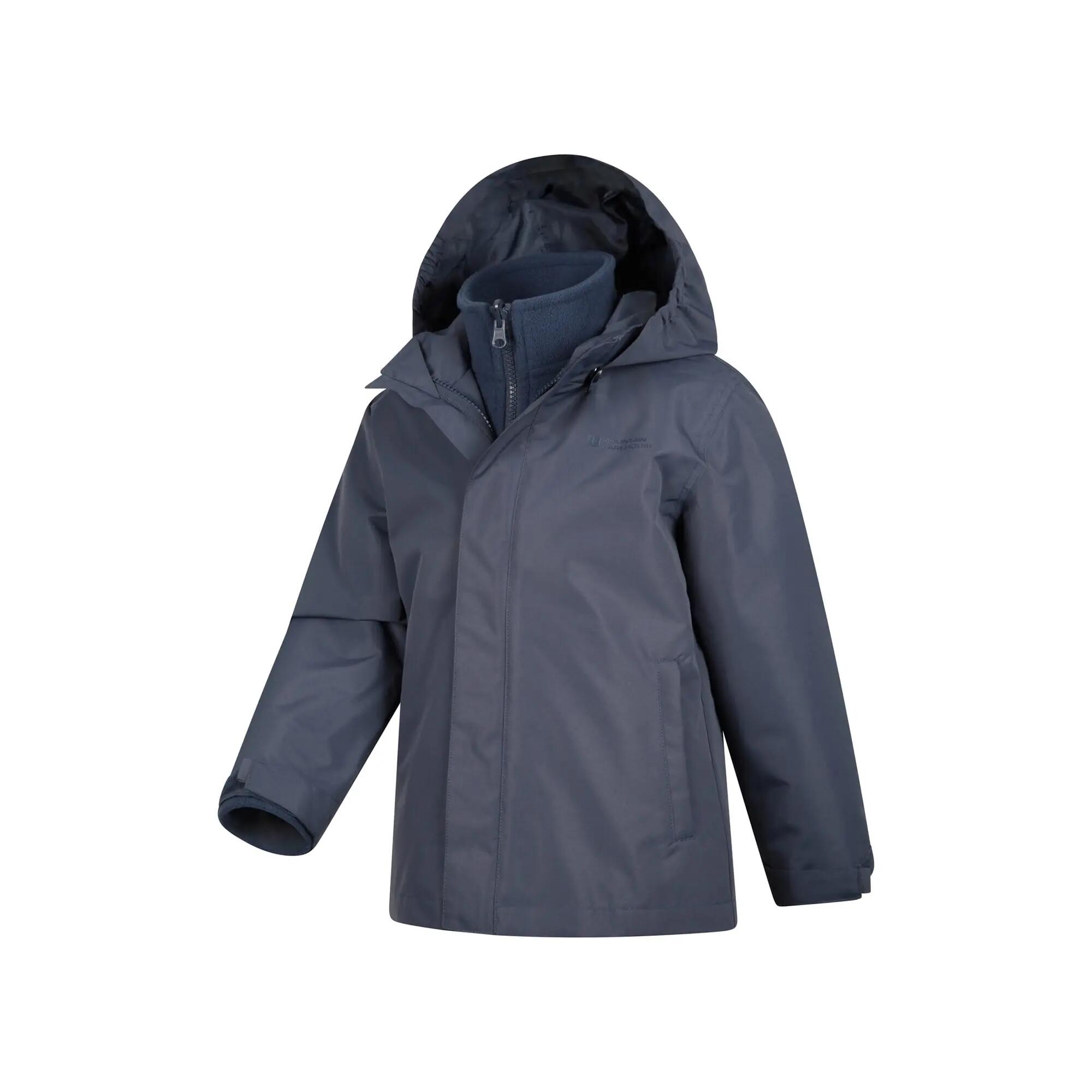 Veste 3 en 1 de Randonnée Enfant Imperméable Respirante Doublure Amovible, Fell 4/7