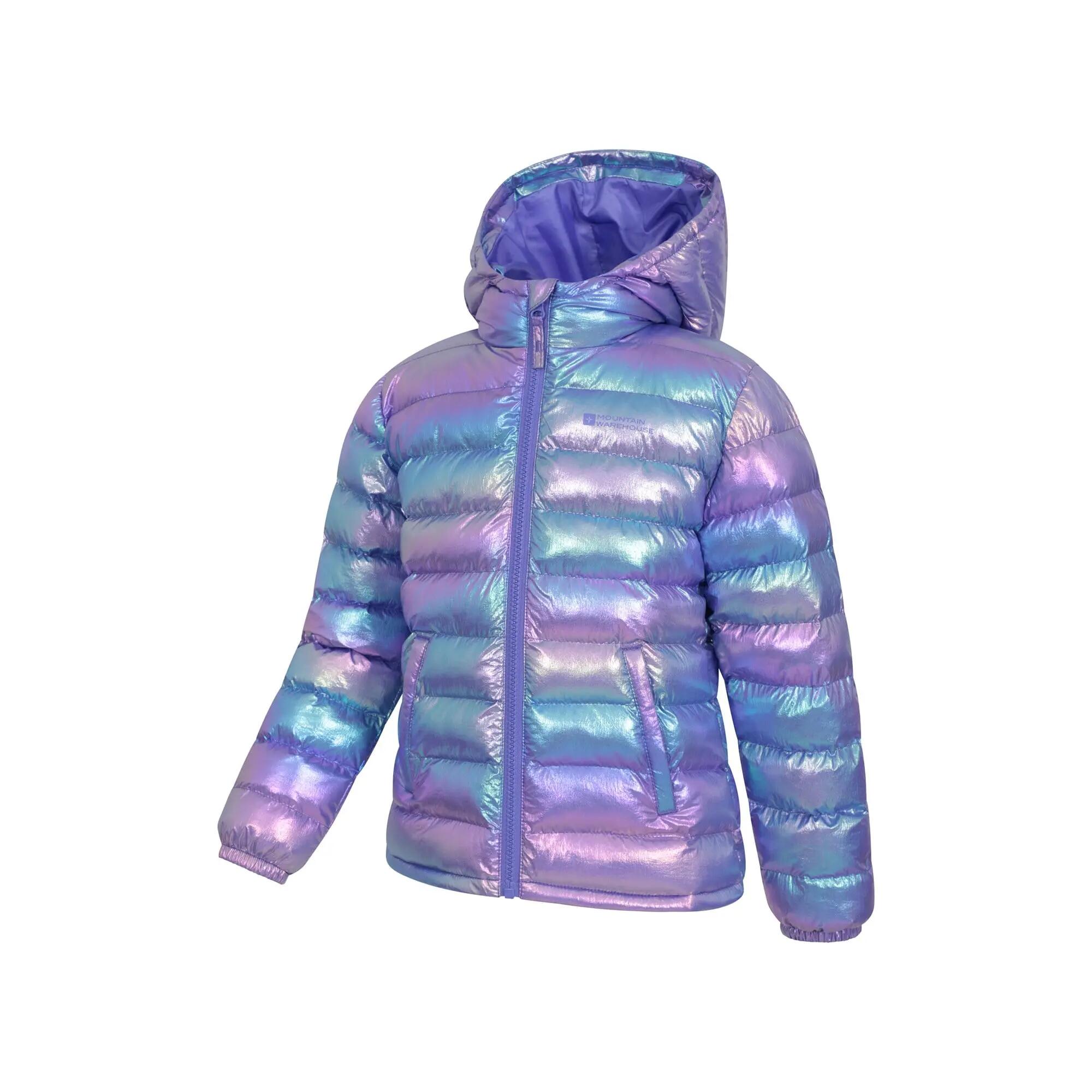 Doudoune Matelassée de Randonnée Enfant Déperlante Légère Capuche, Seasons II 4/7