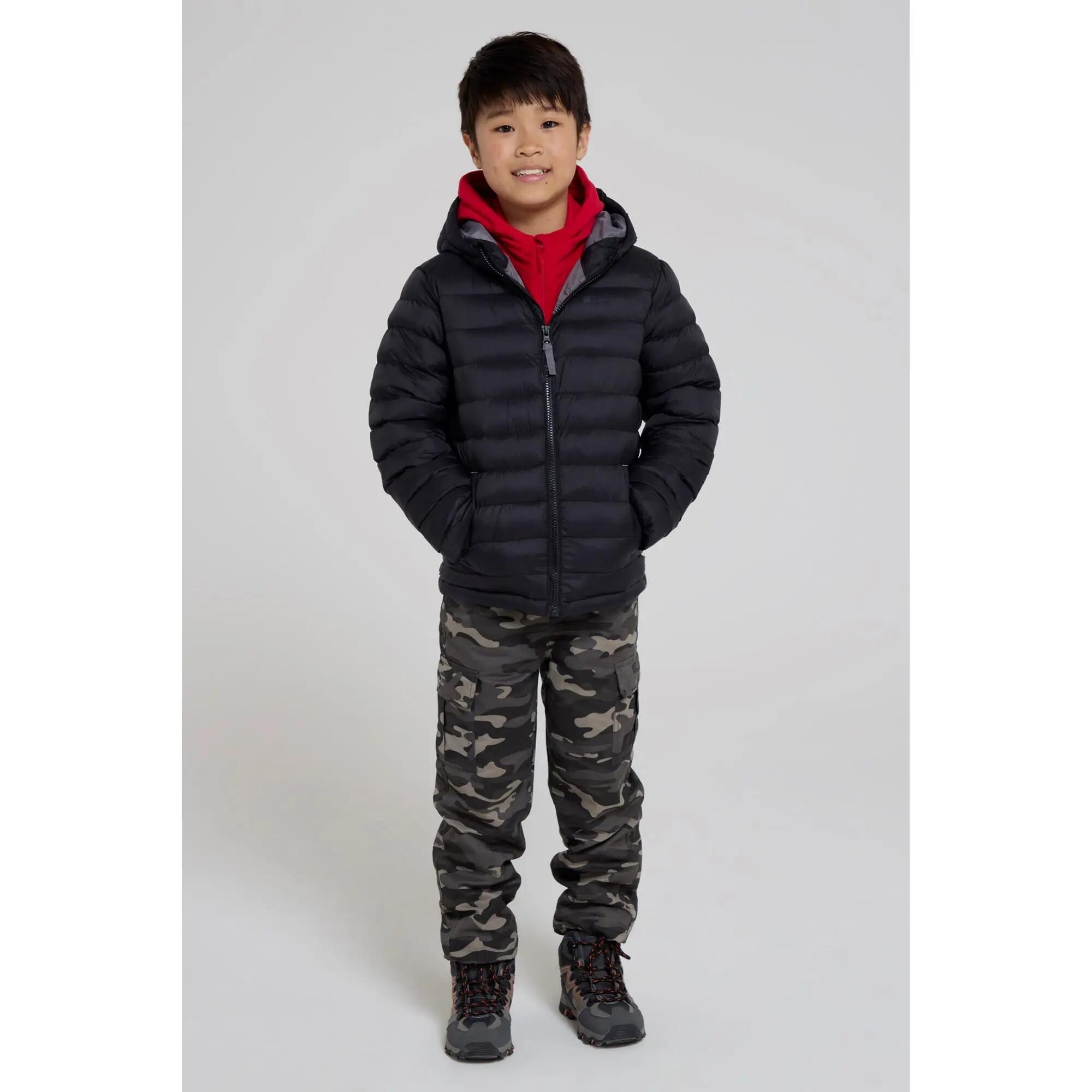 Kinder Winterwandern Steppjacke Wasserabweisend Leicht Kapuze - Seasons II 4/7