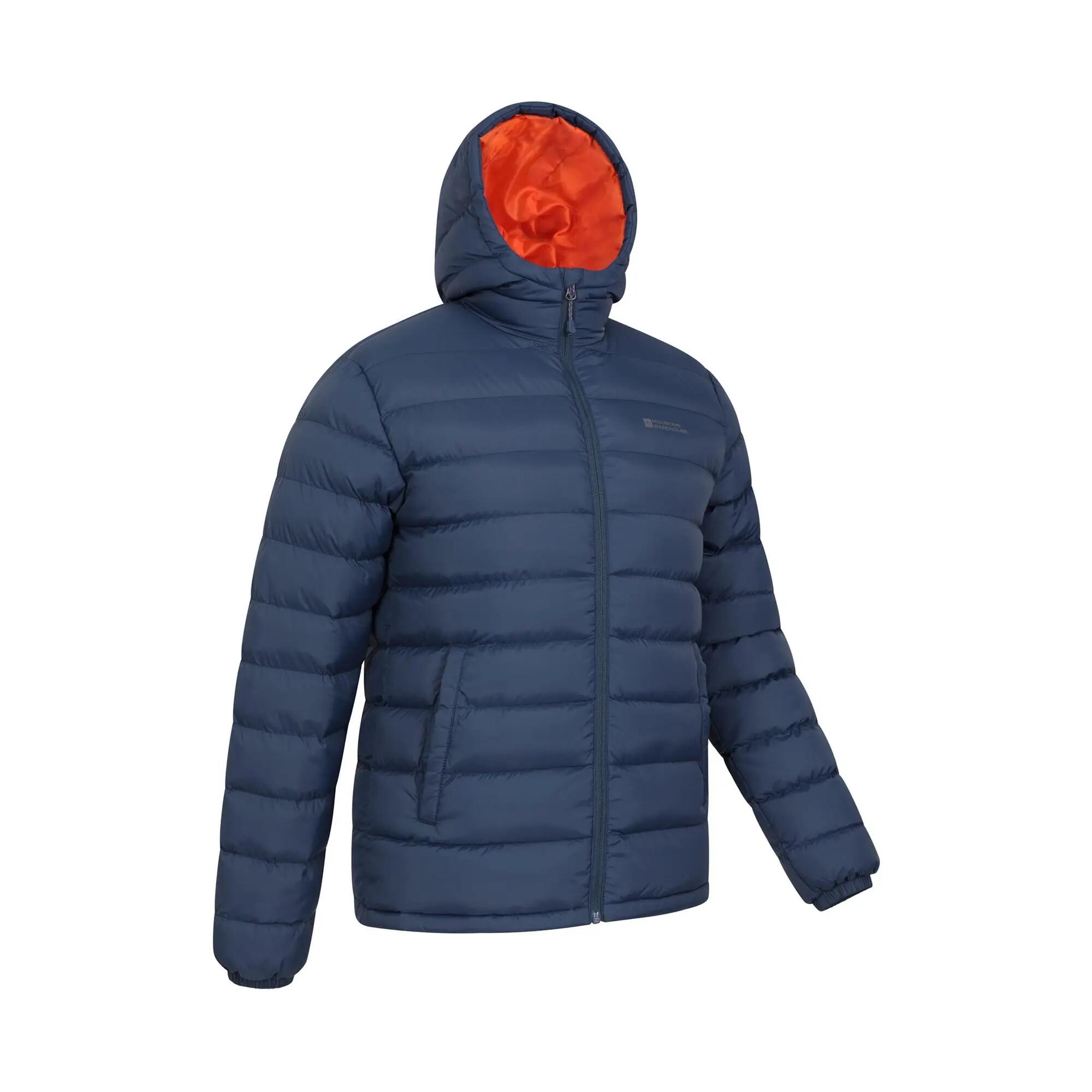 Herren Winterwandern Steppjacke Wasserabweisend Leicht Kapuze - Seasons 4/7