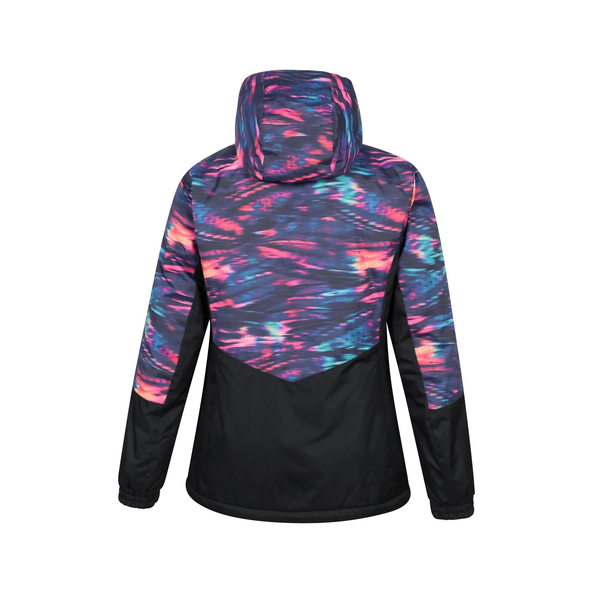 Veste de Ski Femme Imprimée Déperlante Doublure Amovible, Dawn II 3/6