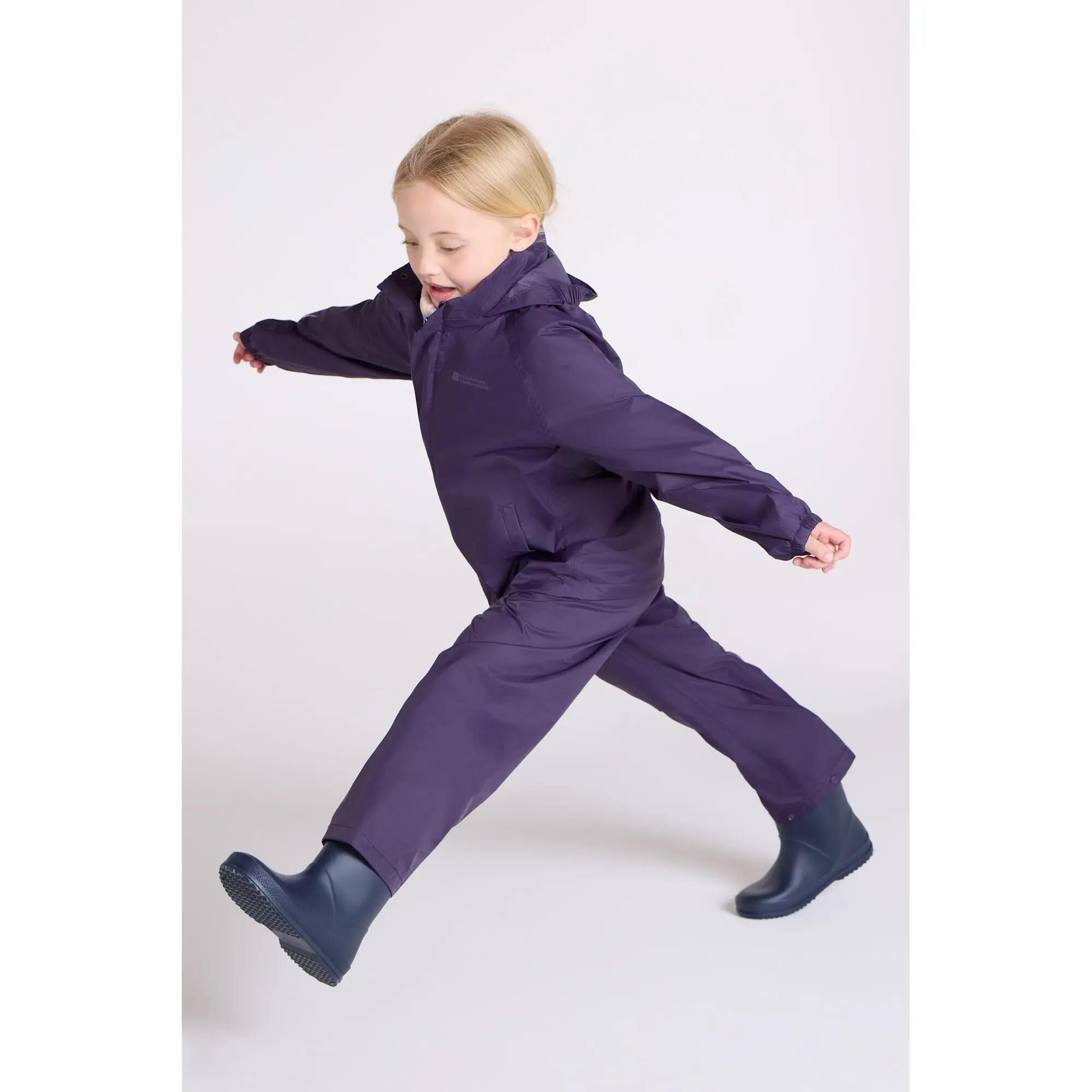 Veste Imperméable de Randonnée Enfant Coupe-Vent Légère Capuche, Paka II 4/7