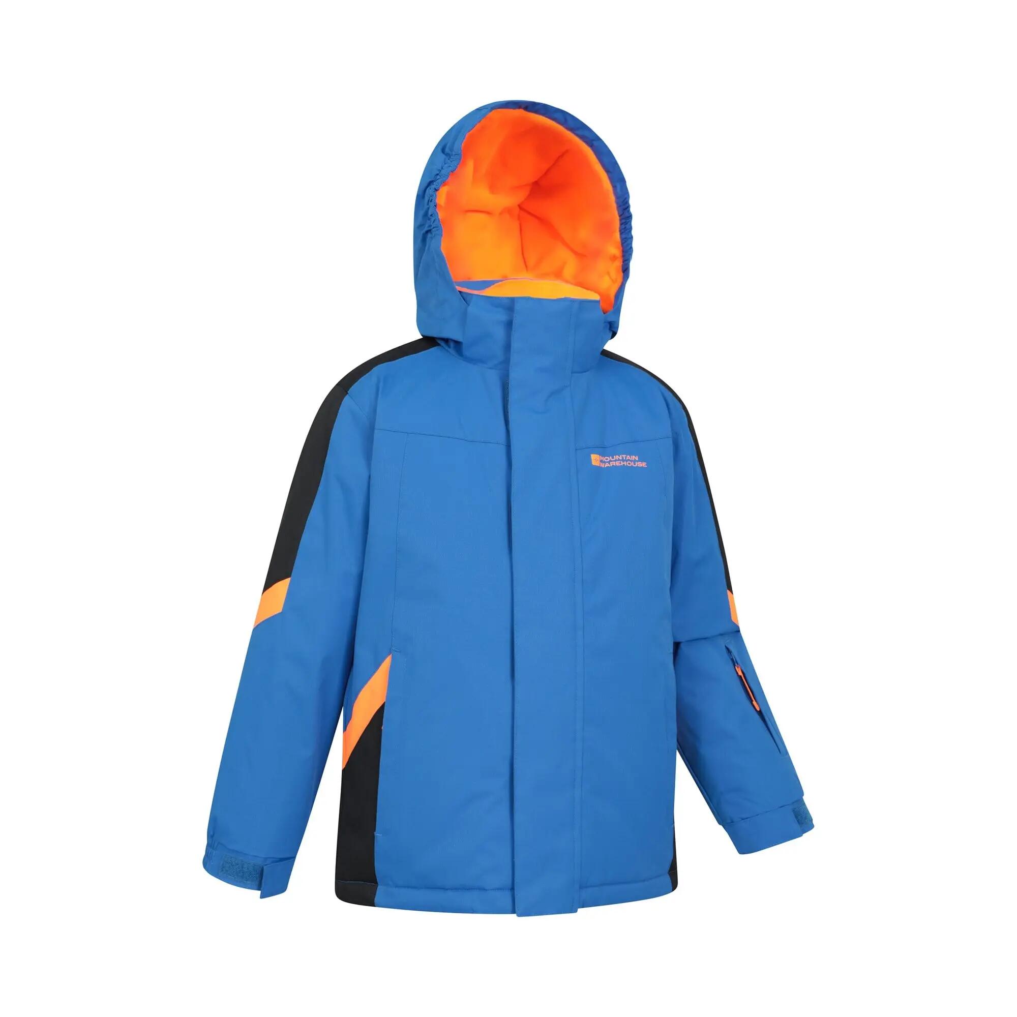 Veste de Ski Enfant Déperlante Capuche Doublure Chaude, Raptor 2/6