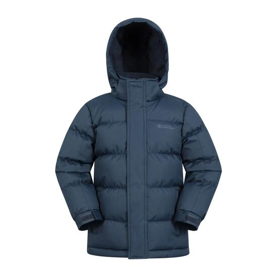Kinder Winterwandern Steppjacke Wasserabweisend Atmungsaktiv Kapuze - Snow II