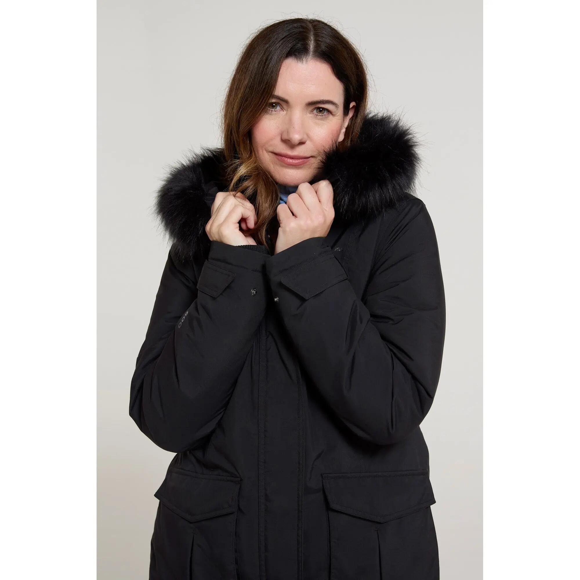 Damen Winterwandern Daunenjacke Lang Wasserdicht - Aurora Extreme 4/7