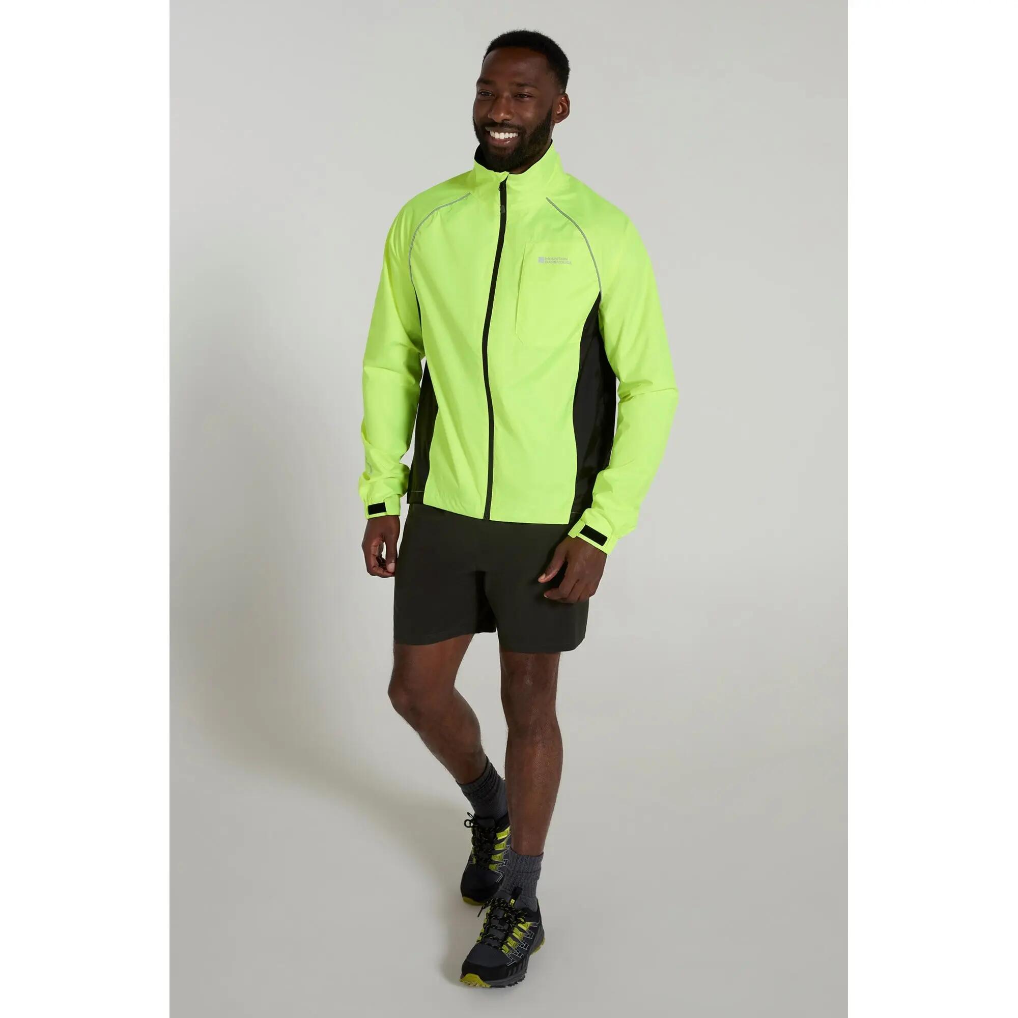 Veste Imperméable de Vélo Homme Haute Visibilité Réfléchissante, Adrenaline 2/7
