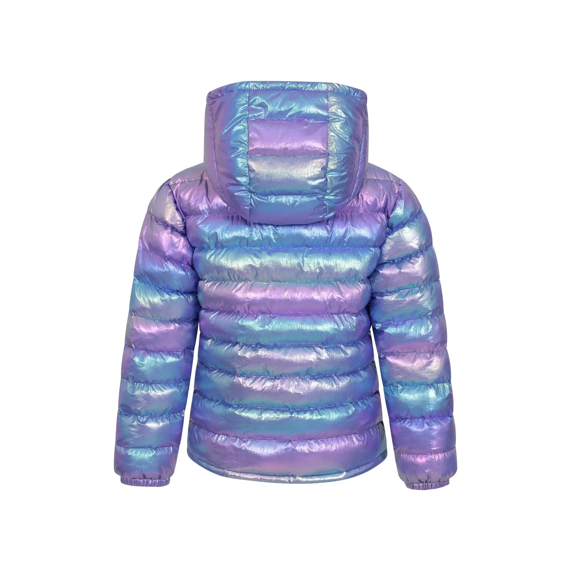 Doudoune Matelassée de Randonnée Enfant Déperlante Légère Capuche, Seasons II 3/7