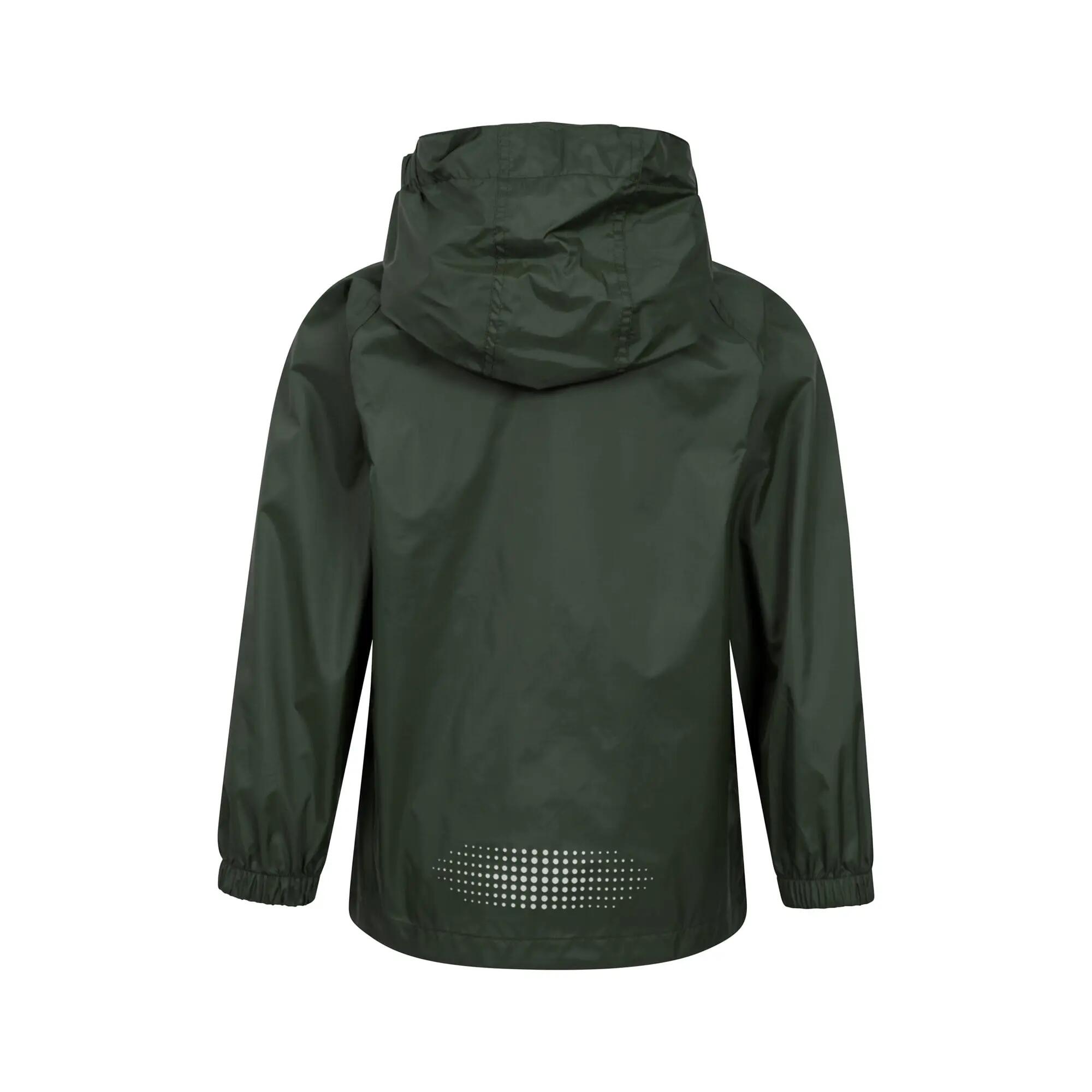 Veste Imperméable de Randonnée Enfant Coupe-Vent Légère Capuche, Paka II 3/7