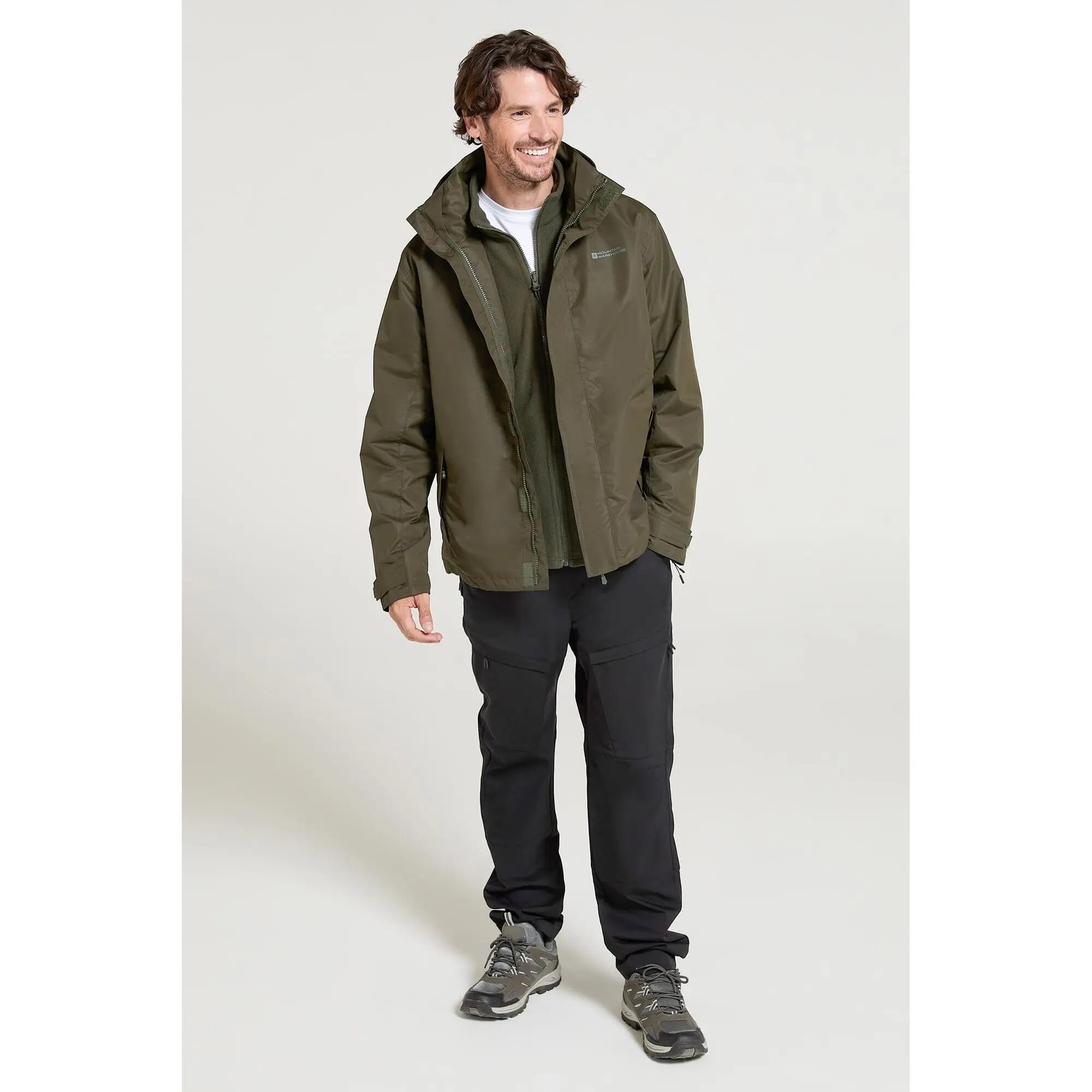 Veste 3 en 1 de Randonnée Homme Imperméable Respirante Doublure Amovible, Fell 2/7