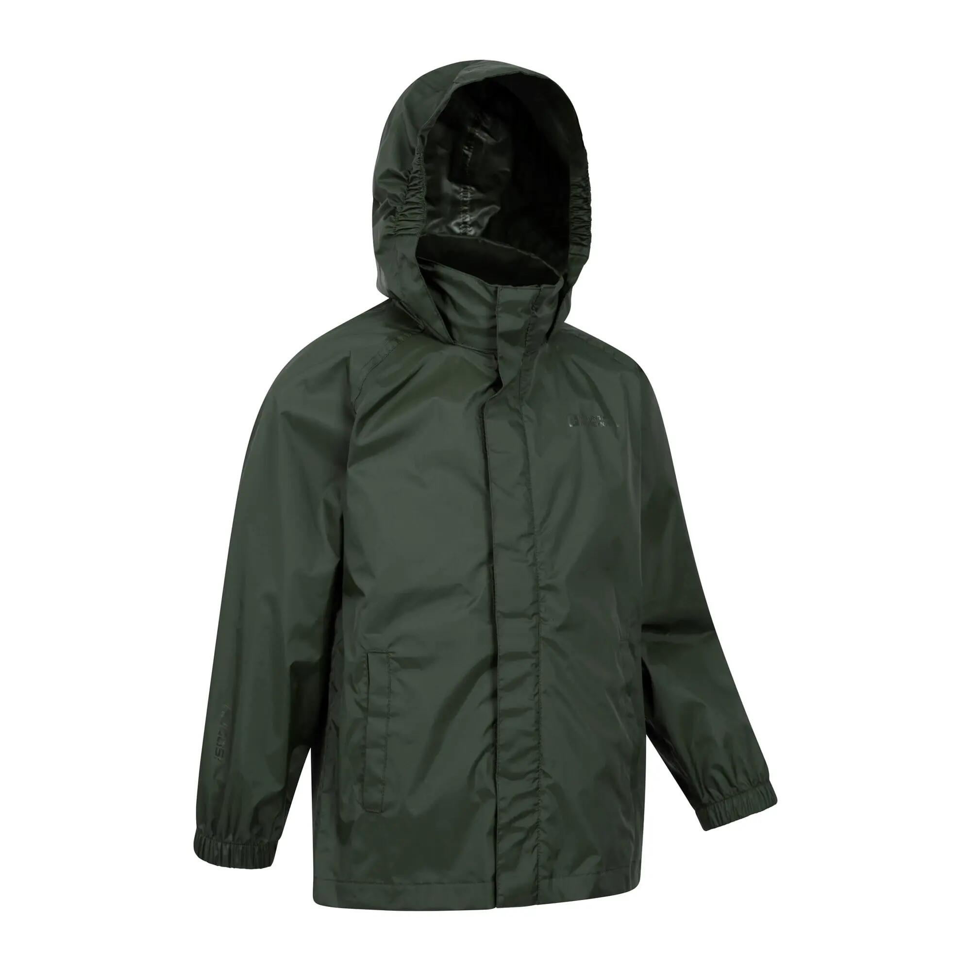 Veste Imperméable de Randonnée Enfant Coupe-Vent Légère Capuche, Paka II 2/7