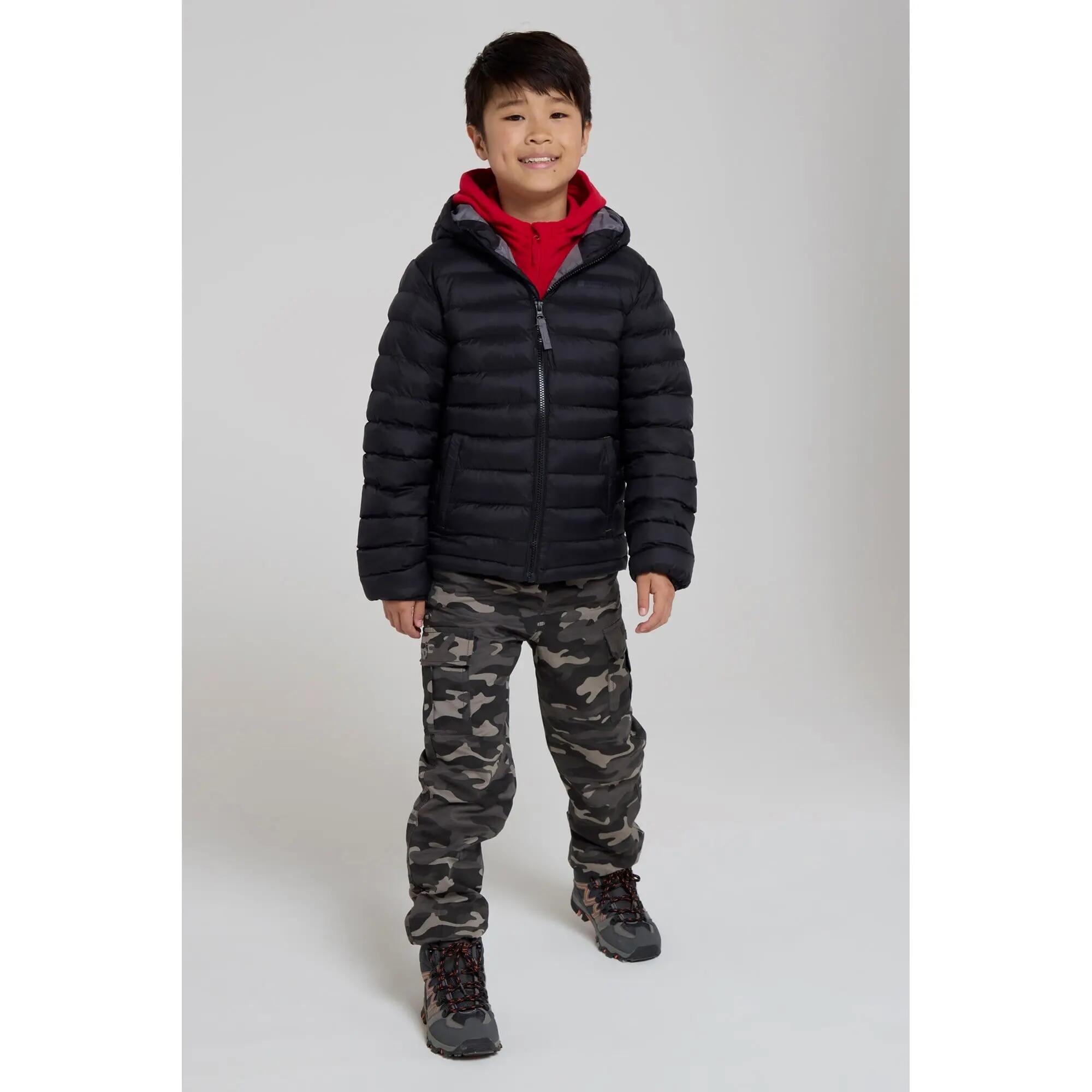 Kinder Winterwandern Steppjacke Wasserabweisend Leicht Kapuze - Seasons II 2/7
