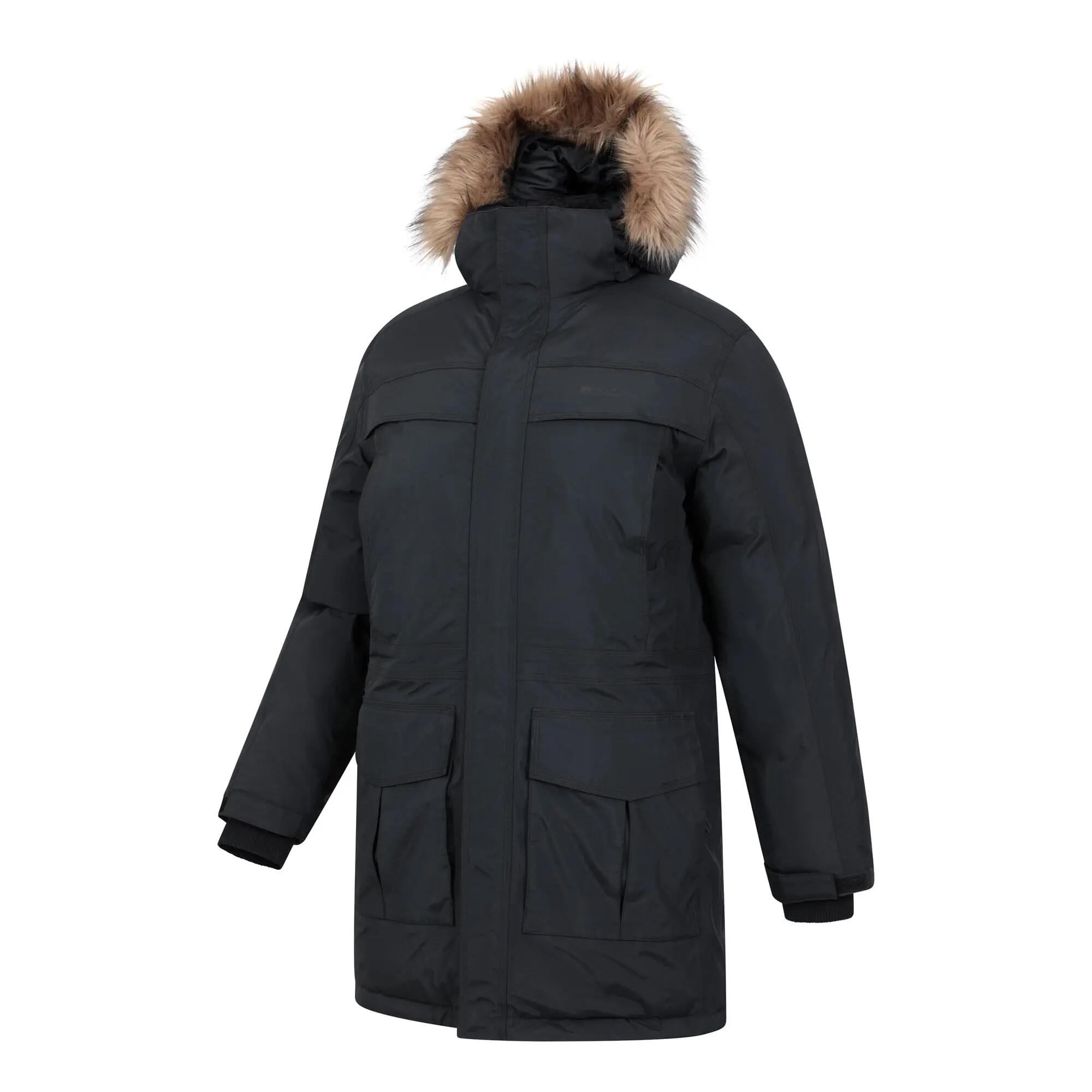 Herren Winterwandern Daunenjacke Wasserdicht Kapuze - Antarctic Extreme 4/5