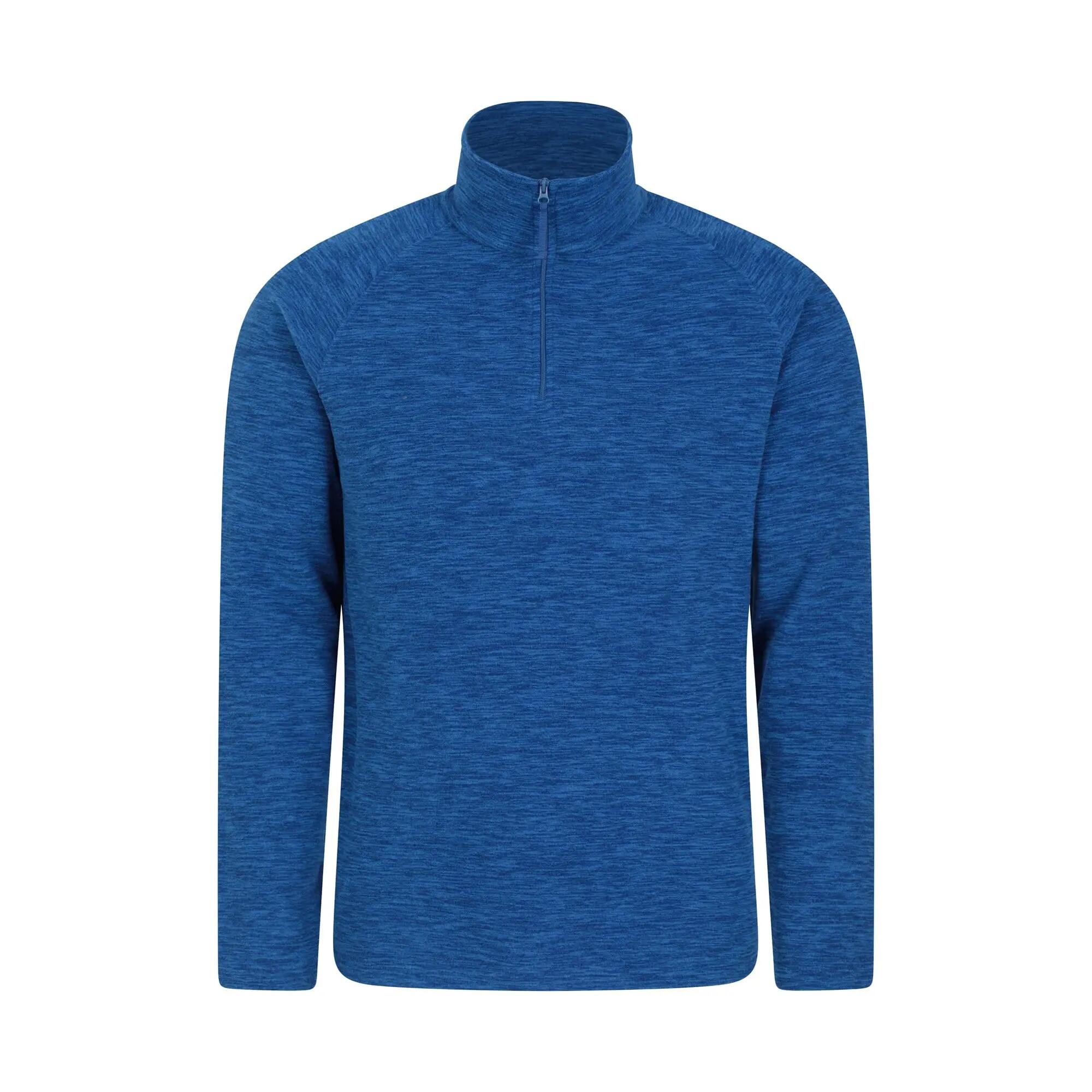 Micropolaire de Randonnée Homme Demi-Zip Légère Respirante, Snowdon II 5/7