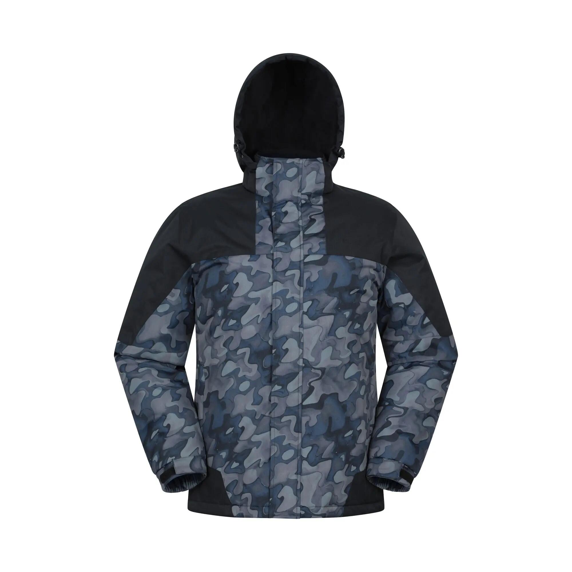 Veste de Ski Homme Imprimée Déperlante Doublure Chaude, Shadow II 1/6