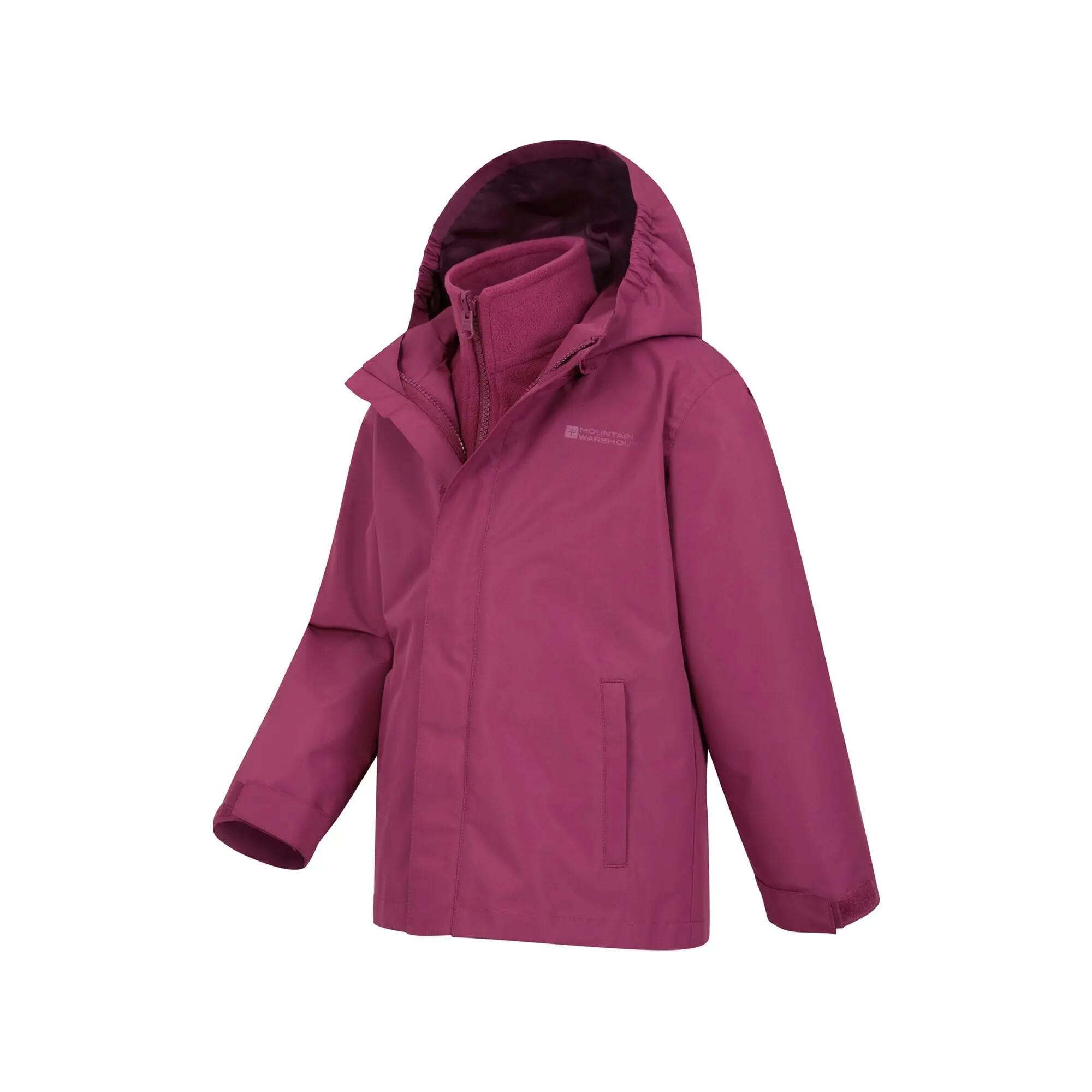 Veste 3 en 1 de Randonnée Enfant Imperméable Respirante Doublure Amovible, Fell 7/7