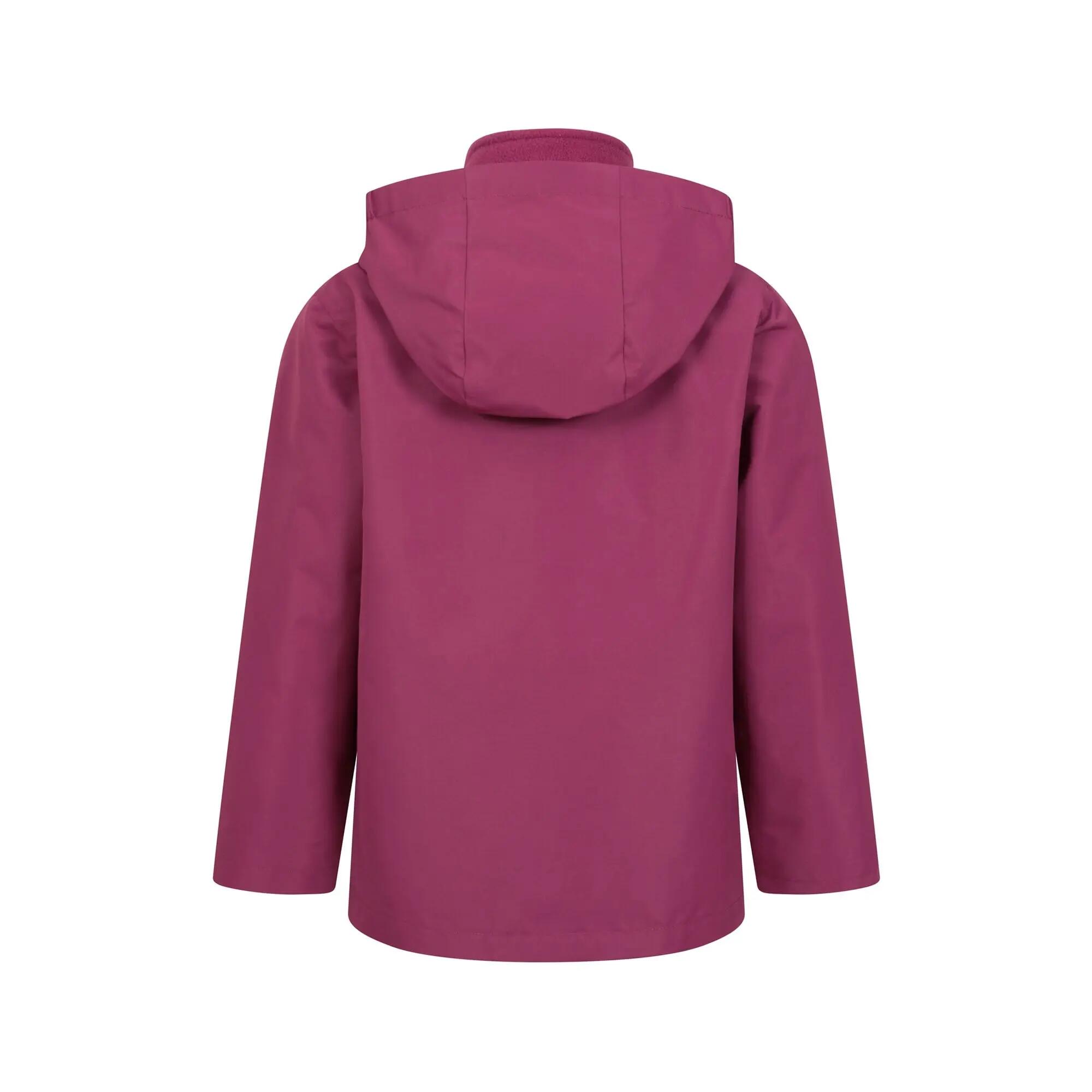 Veste 3 en 1 de Randonnée Enfant Imperméable Respirante Doublure Amovible, Fell 6/7