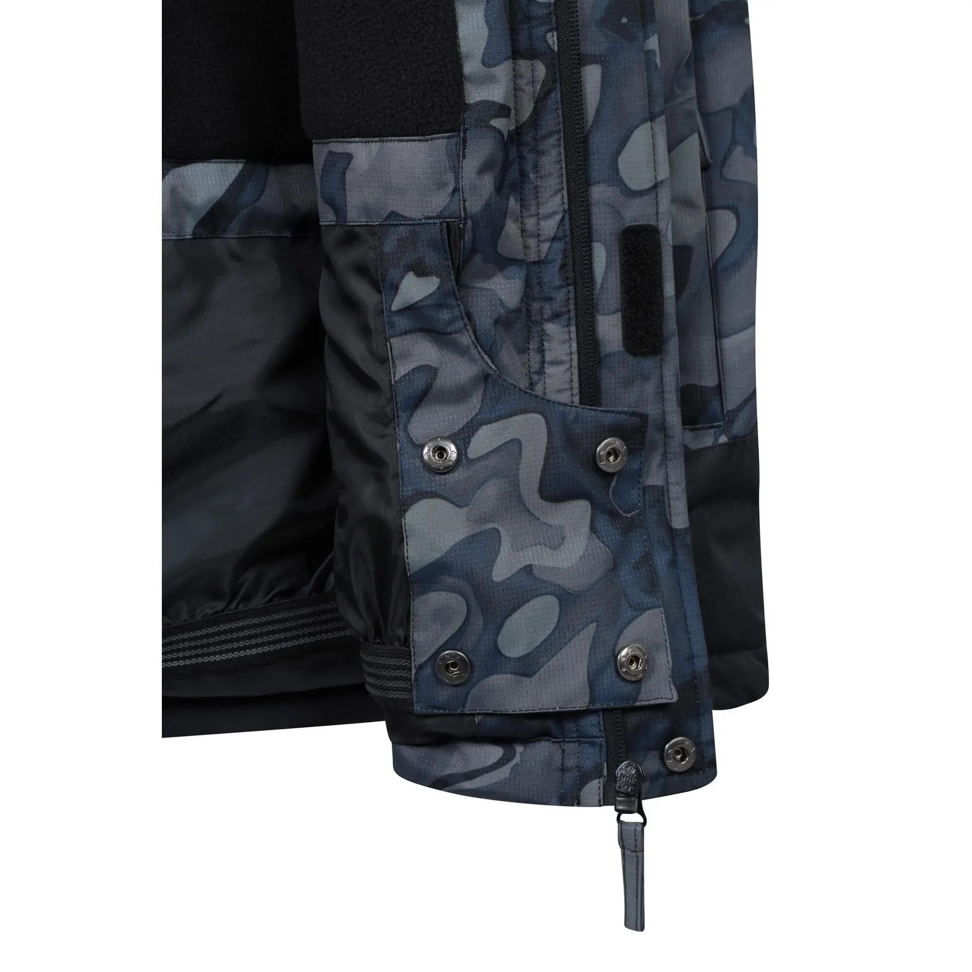Veste de Ski Homme Imprimée Déperlante Doublure Chaude, Shadow II 5/6