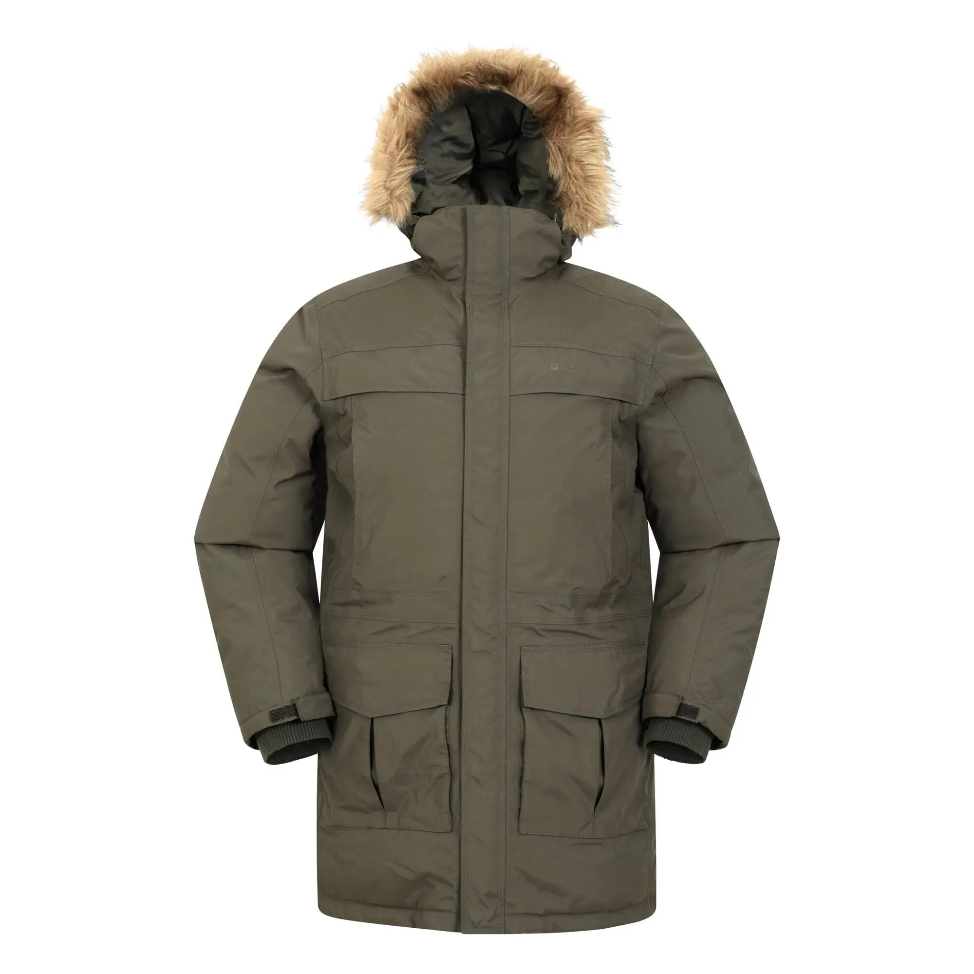 Doudoune en Duvet de Randonnée Homme Imperméable Capuche, Antarctic Extreme 5/7