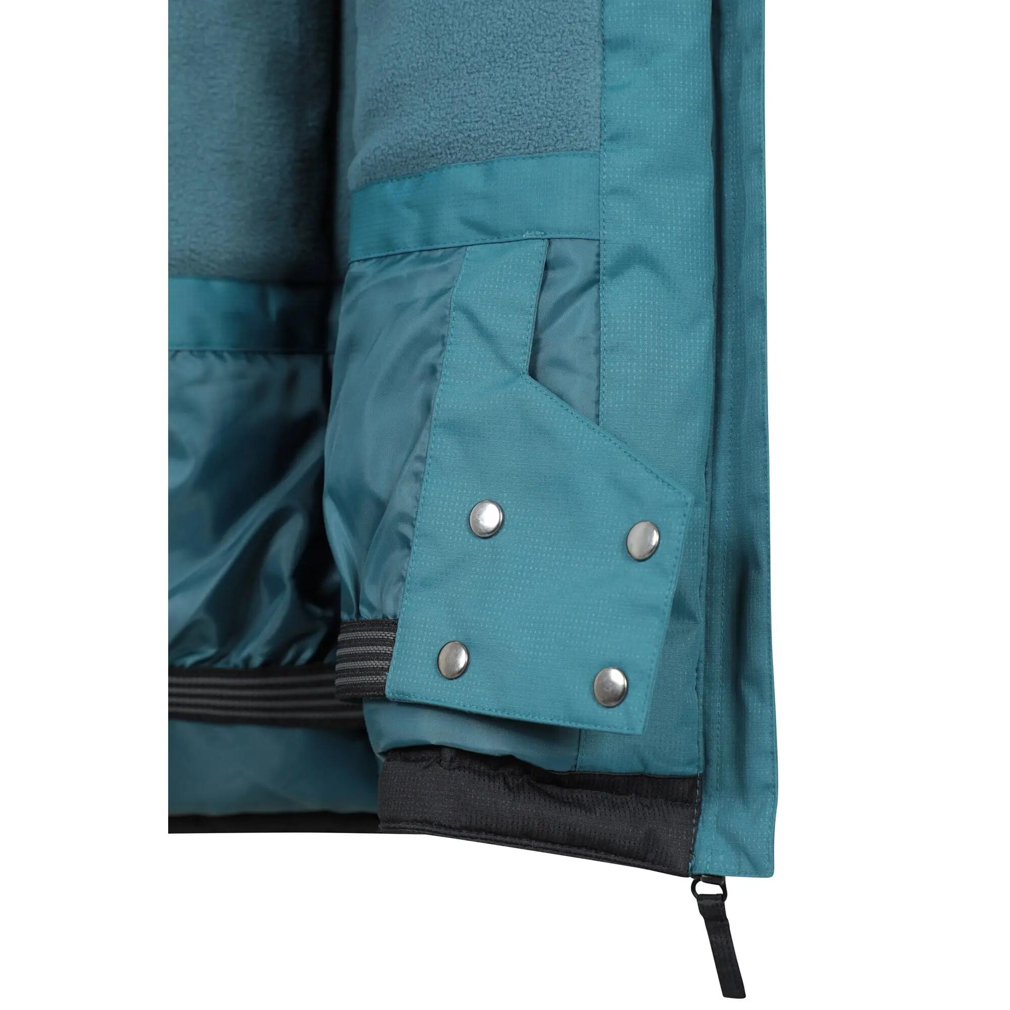 Veste de Ski Femme Déperlante Coupe-Vent Capuche Réglable, Moon II 5/6