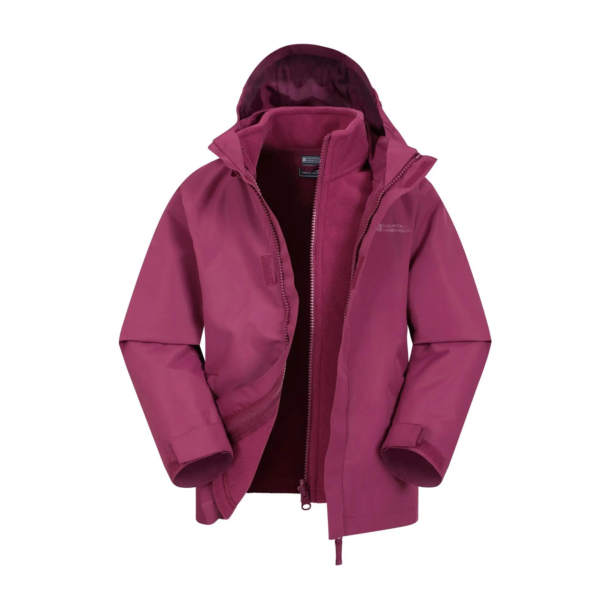 Veste 3 en 1 de Randonnée Enfant Imperméable Respirante Doublure Amovible, Fell 4/7
