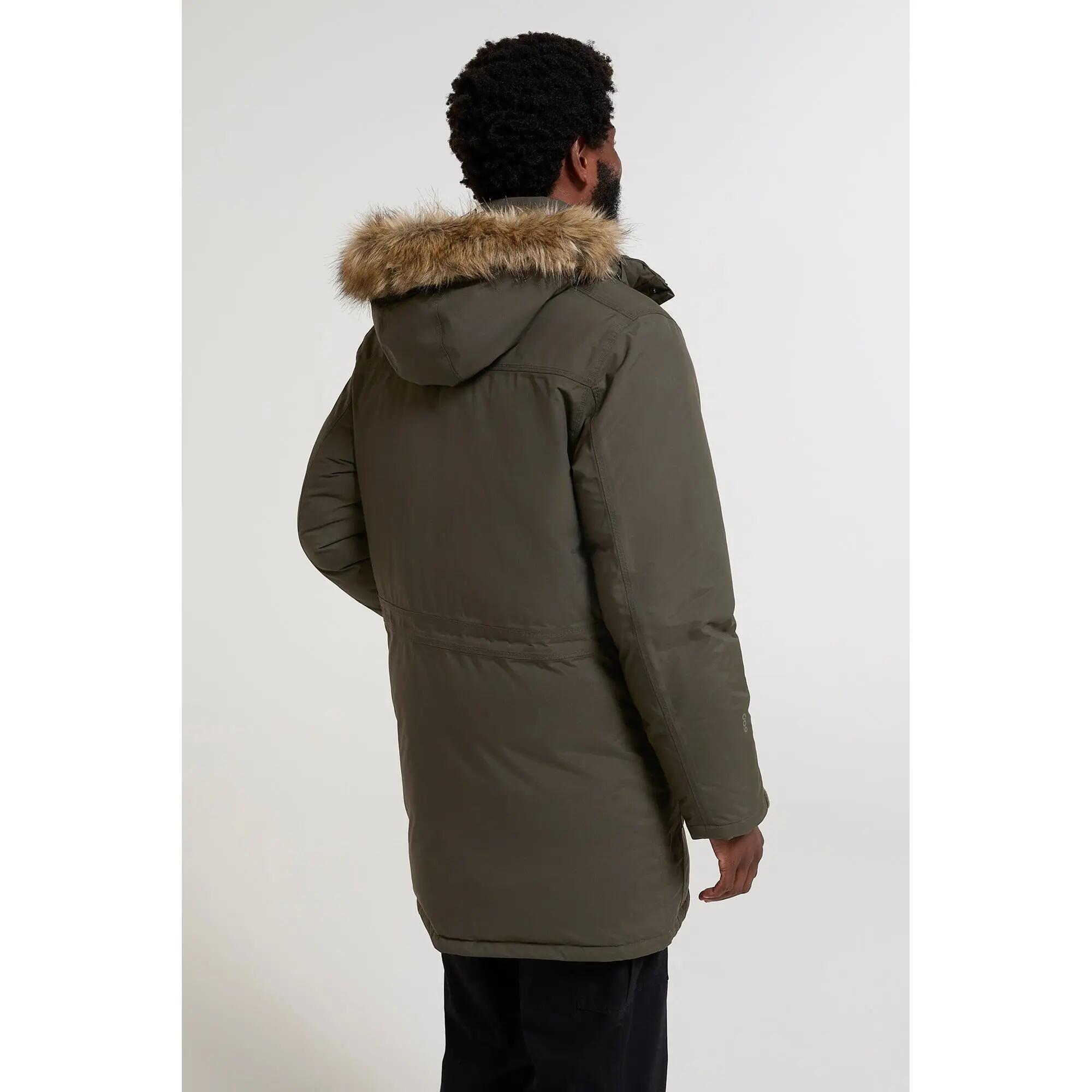 Doudoune en Duvet de Randonnée Homme Imperméable Capuche, Antarctic Extreme 3/7