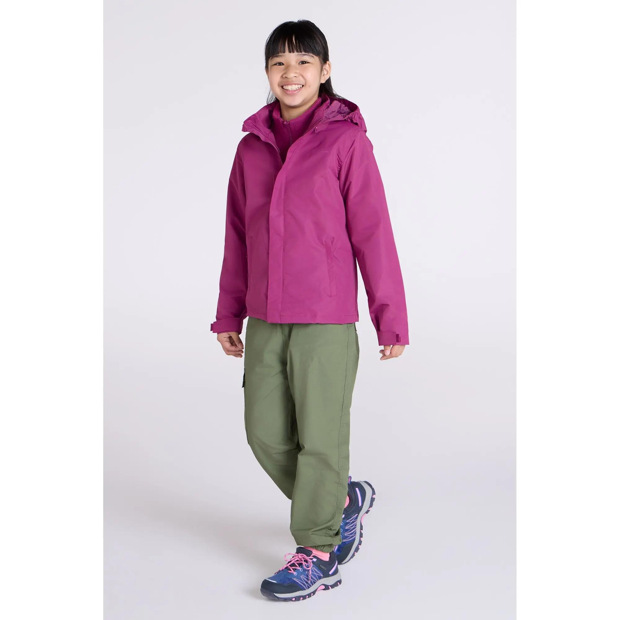 Veste 3 en 1 de Randonnée Enfant Imperméable Respirante Doublure Amovible, Fell 2/7