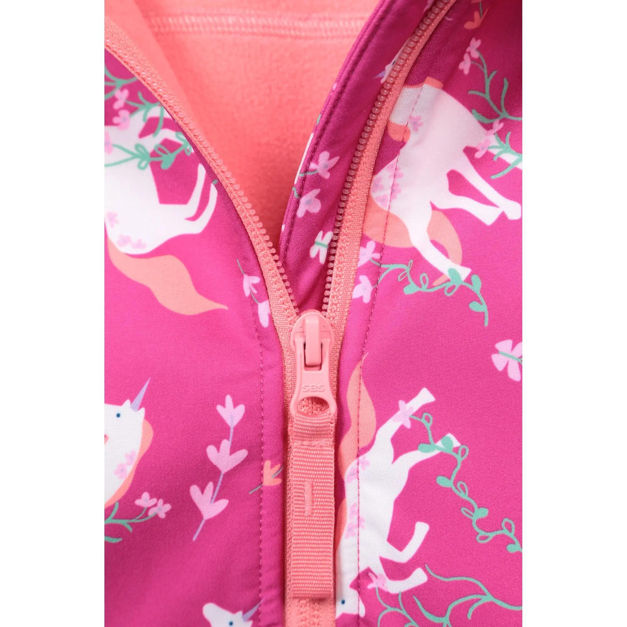 Veste Softshell de Randonnée Enfant Imprimée Déperlante, Exodus II 5/5