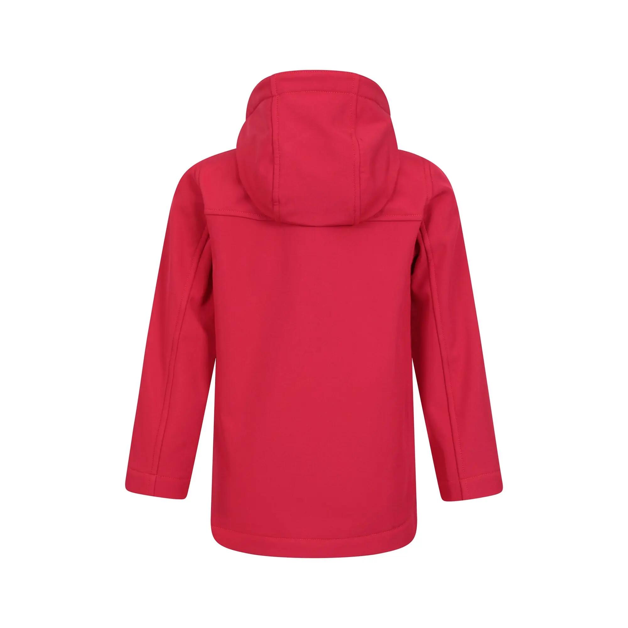 Veste Softshell de Randonnée Enfant Déperlante Coupe-Vent Capuche, Exodus 3/5