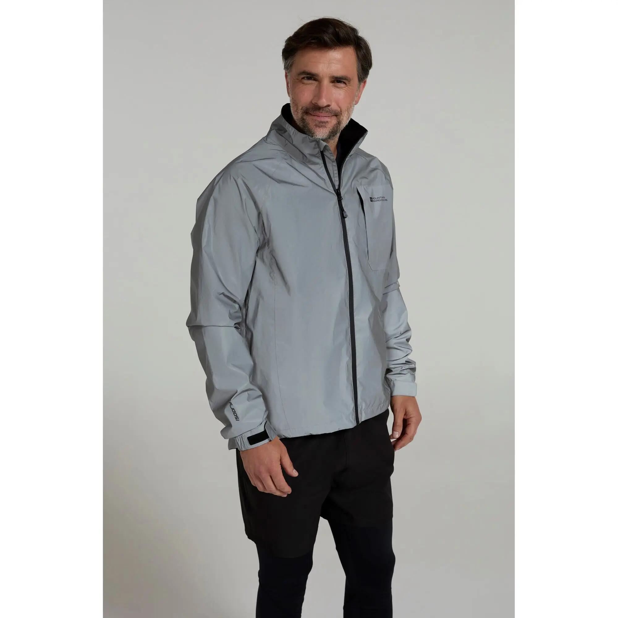 Veste Imperméable de Vélo Homme Haute Visibilité Réfléchissante, Adrenaline 2/7