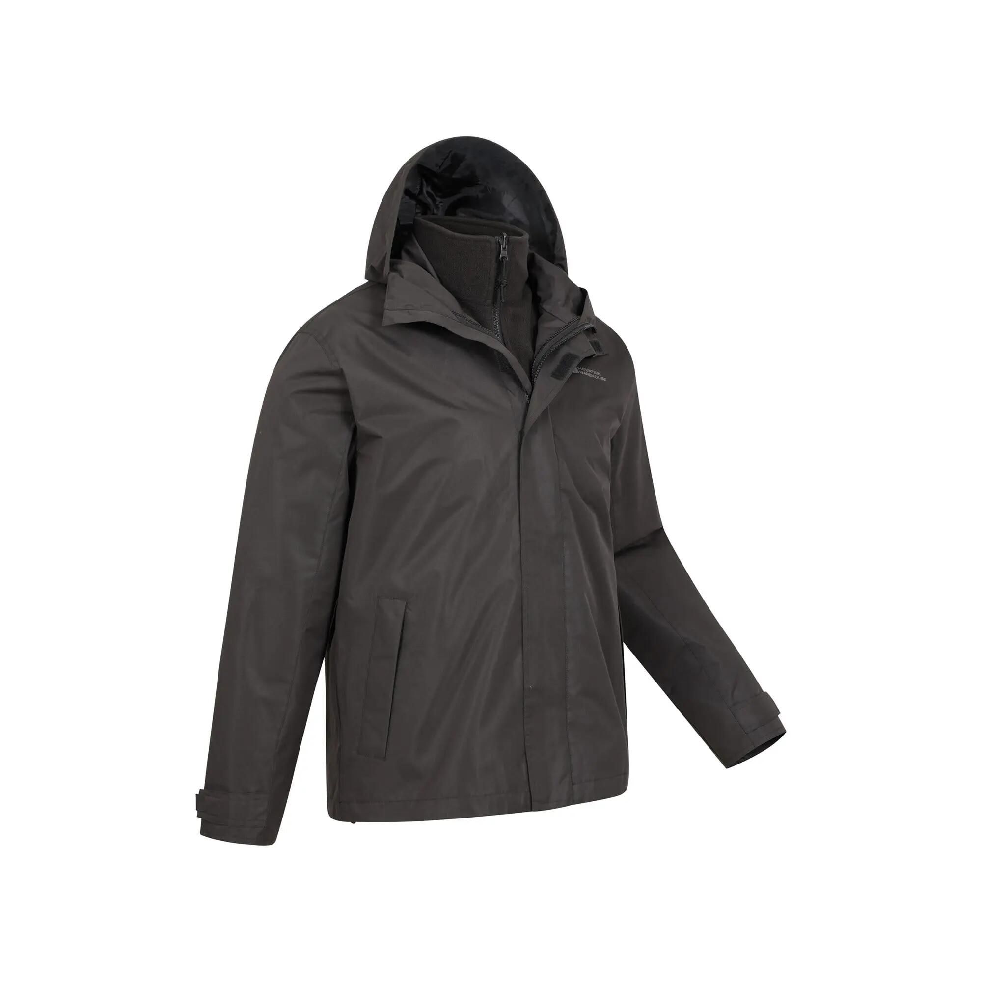 Veste 3 en 1 de Randonnée Homme Imperméable Respirante Doublure Amovible, Fell 6/7