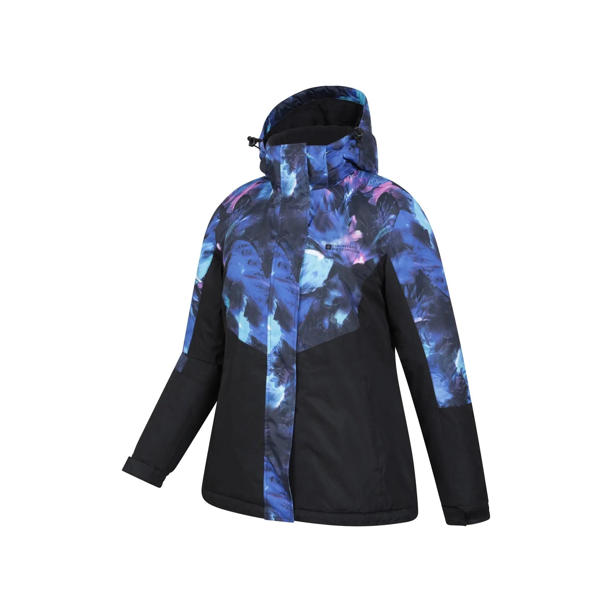 Veste de Ski Femme Imprimée Déperlante Doublure Amovible, Dawn II 4/6
