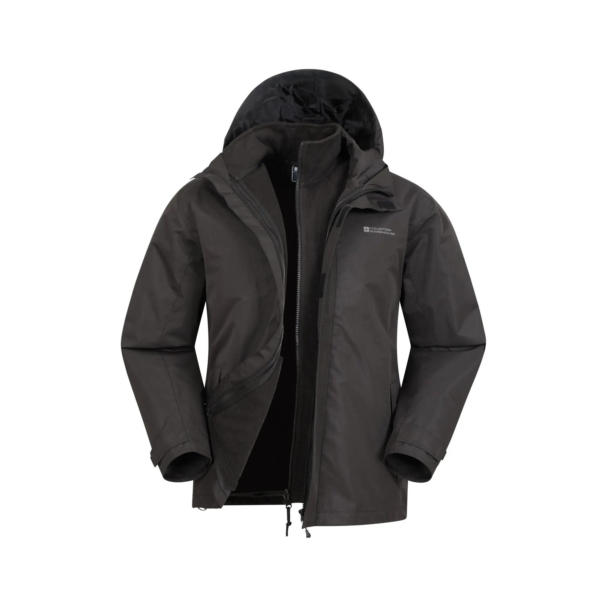 Veste 3 en 1 de Randonnée Homme Imperméable Respirante Doublure Amovible, Fell 5/7