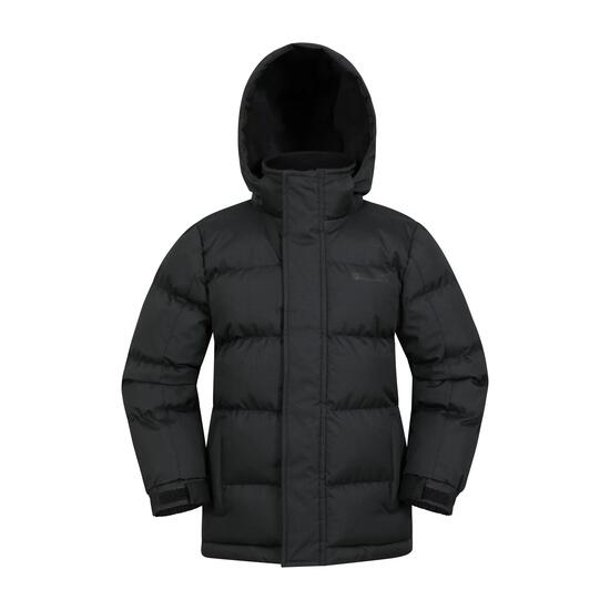 Kinder Winterwandern Steppjacke Wasserabweisend Atmungsaktiv Kapuze - Snow II