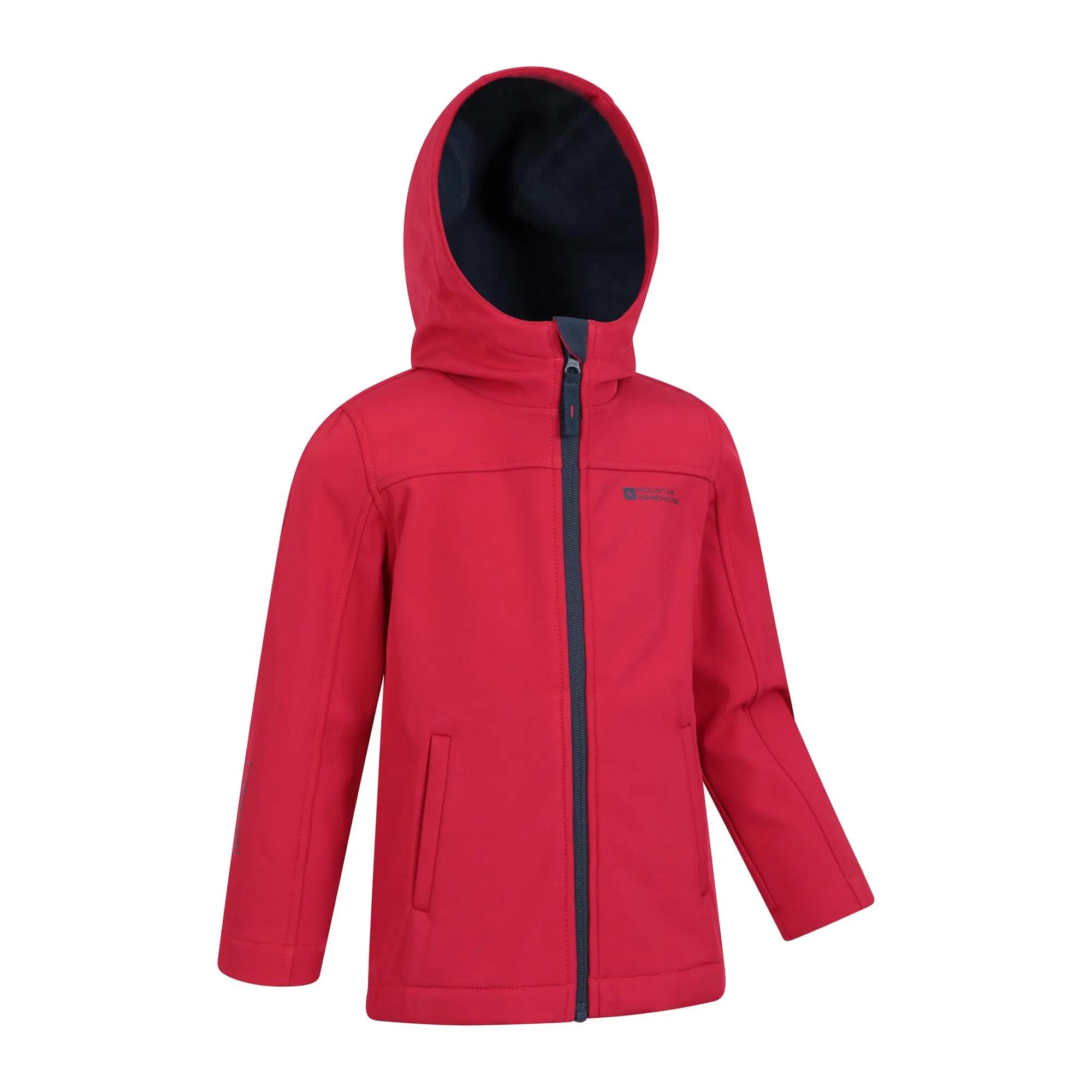 Kinder Wandern Softshelljacke Wasserabweisend Winddicht Kapuze - Exodus 2/7