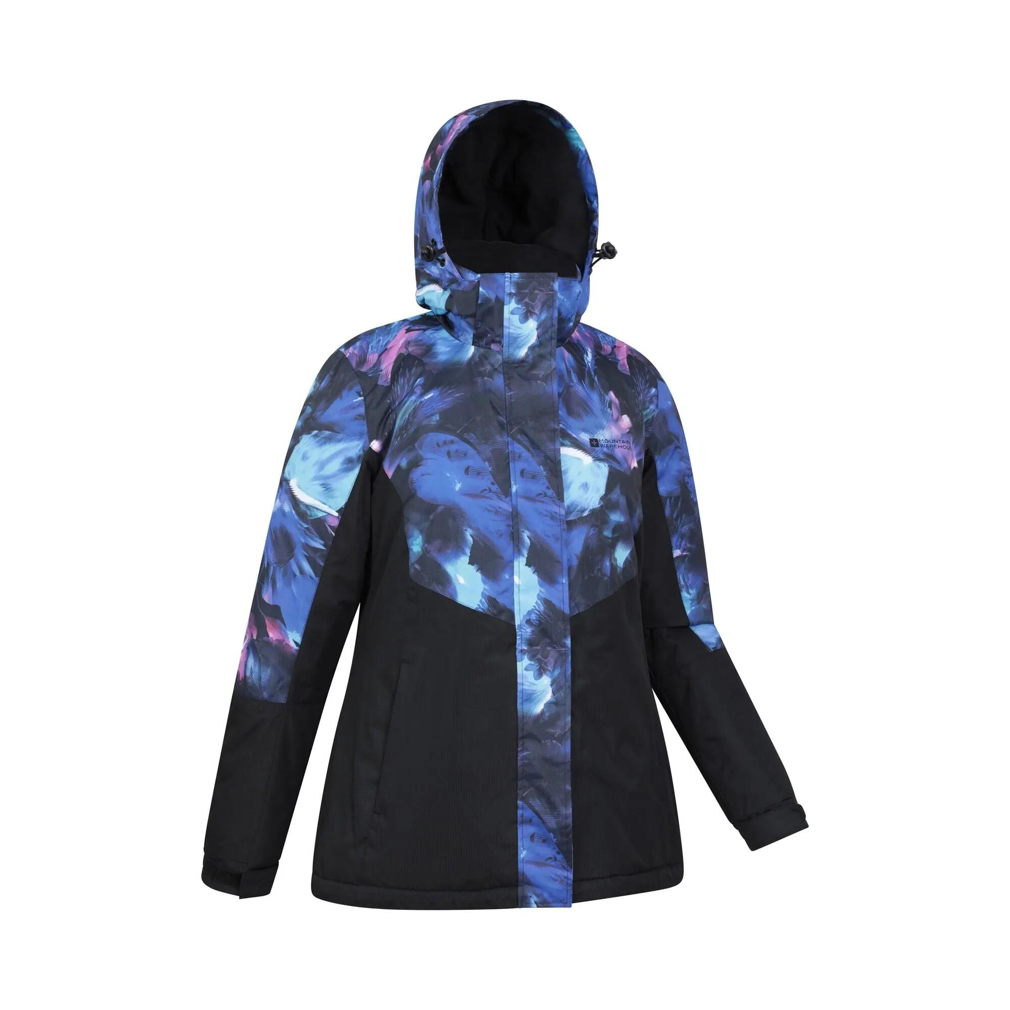Veste de Ski Femme Imprimée Déperlante Doublure Amovible, Dawn II 2/6