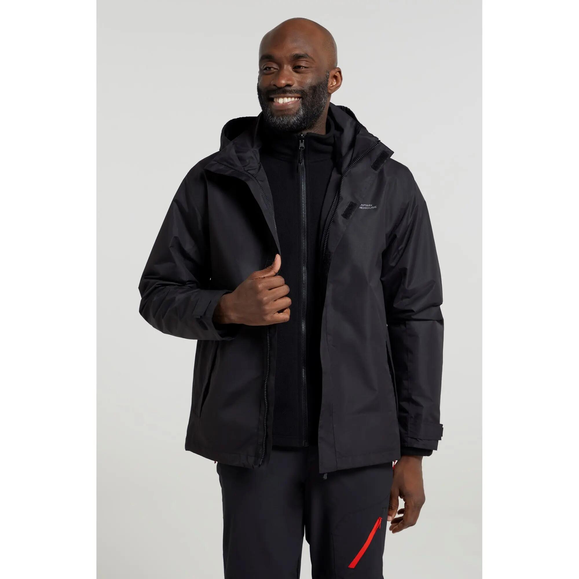 Veste 3 en 1 de Randonnée Homme Imperméable Respirante Doublure Amovible, Fell 3/7