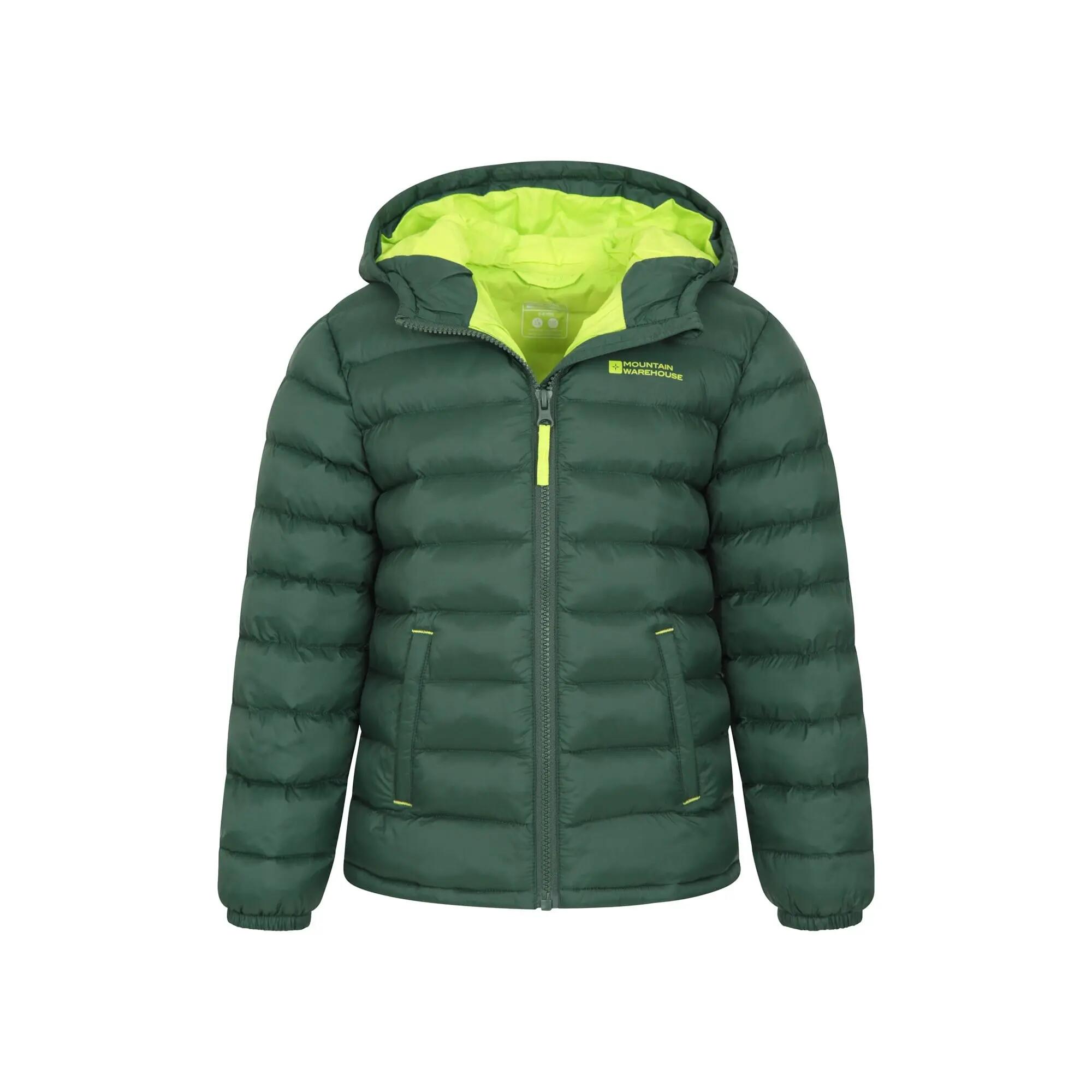 Doudoune Matelassée de Randonnée Enfant Déperlante Légère Capuche, Seasons II 6/7