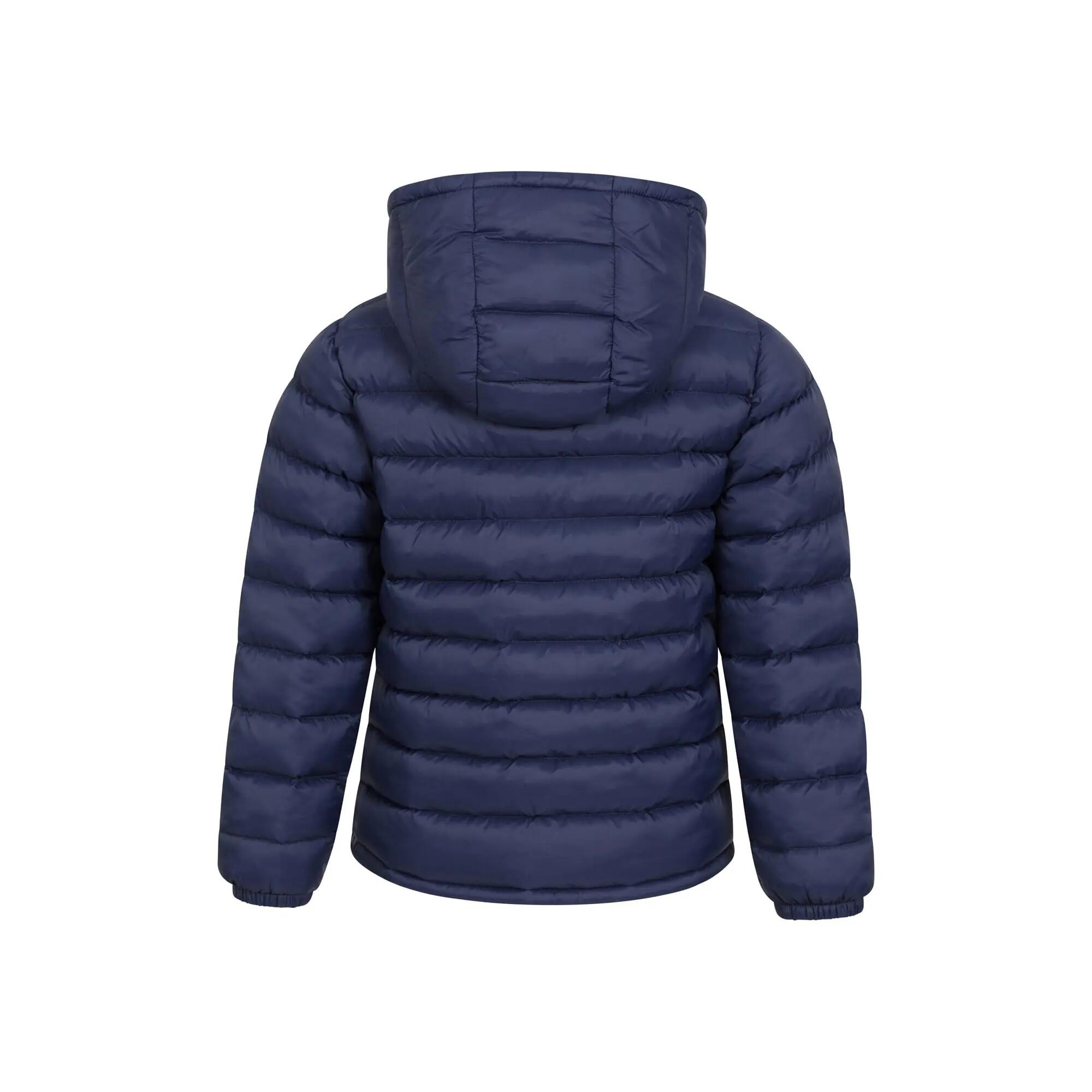 Doudoune Matelassée de Randonnée Enfant Déperlante Légère Capuche, Seasons II 6/7