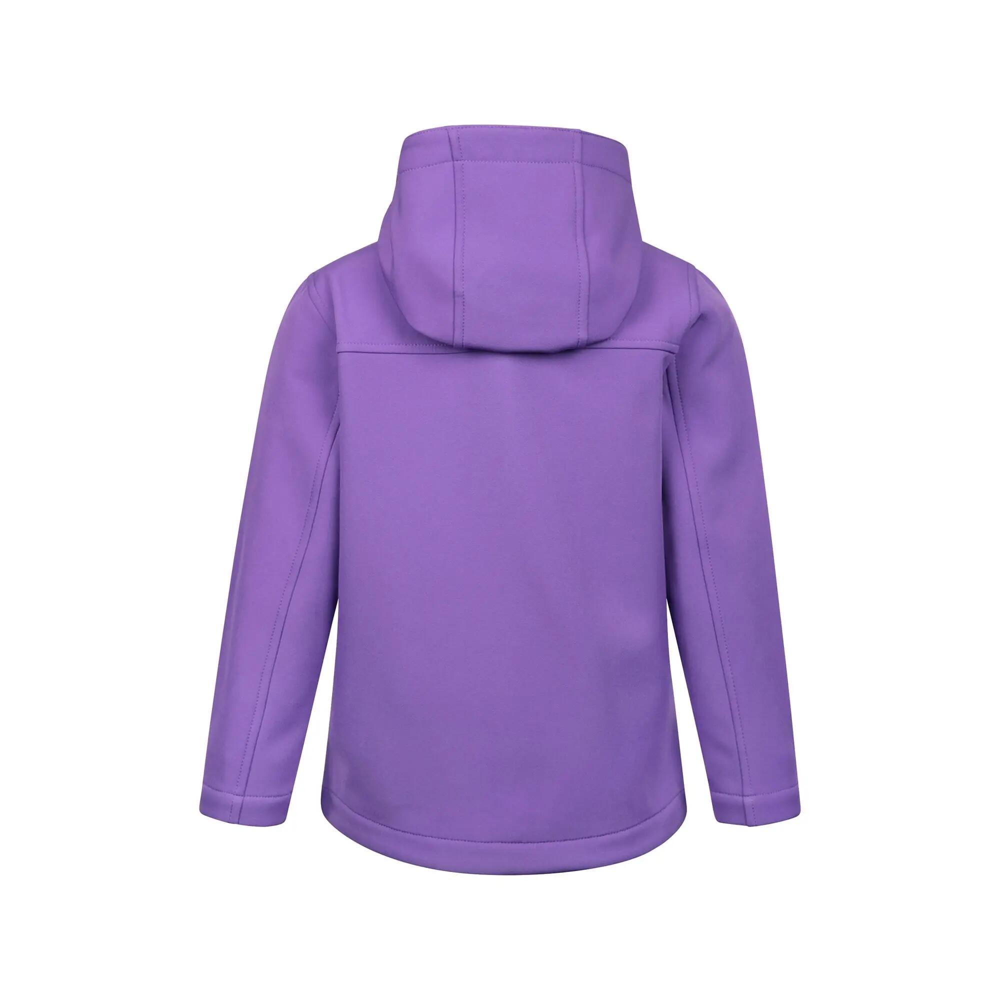 Veste Softshell de Randonnée Enfant Déperlante Coupe-Vent Capuche, Exodus 5/7