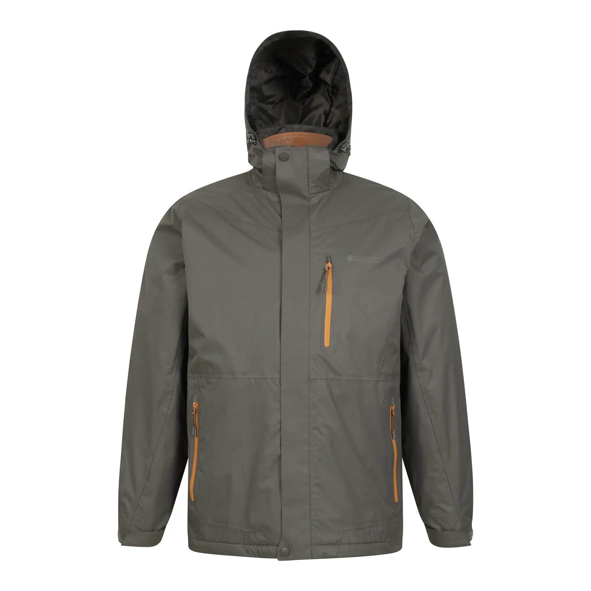 Veste 3 en 1 de Randonnée Homme Imperméable Respirante Capuche, Bracken Extreme 10/12