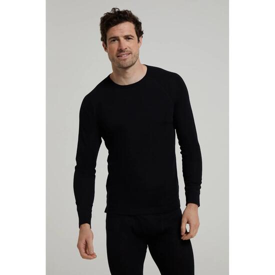 Sous-vêtement Thermique de Randonnée Homme Laine Mérinos Manches Longues