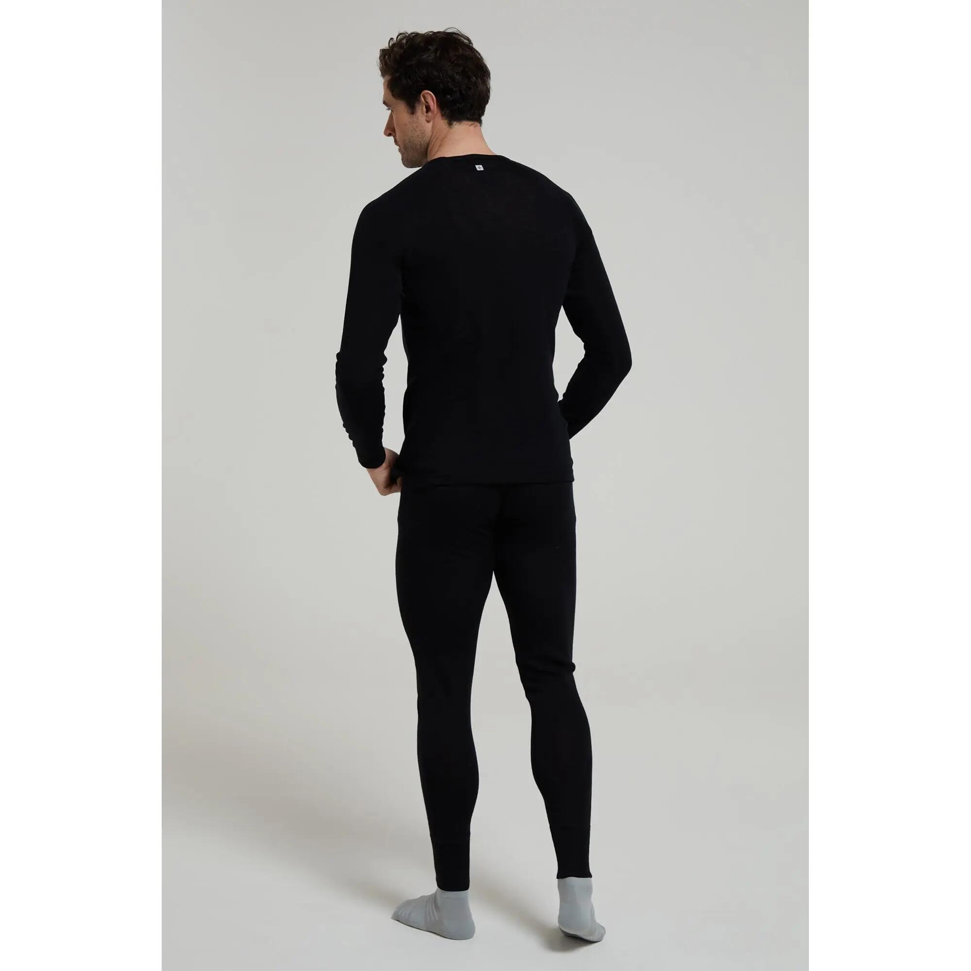 Sous-vêtement Thermique de Randonnée Homme Laine Mérinos Manches Longues 3/7