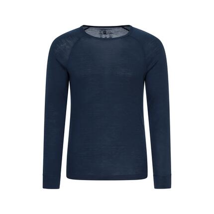 Sous-vêtement Thermique de Randonnée Homme Laine Mérinos Manches Longues