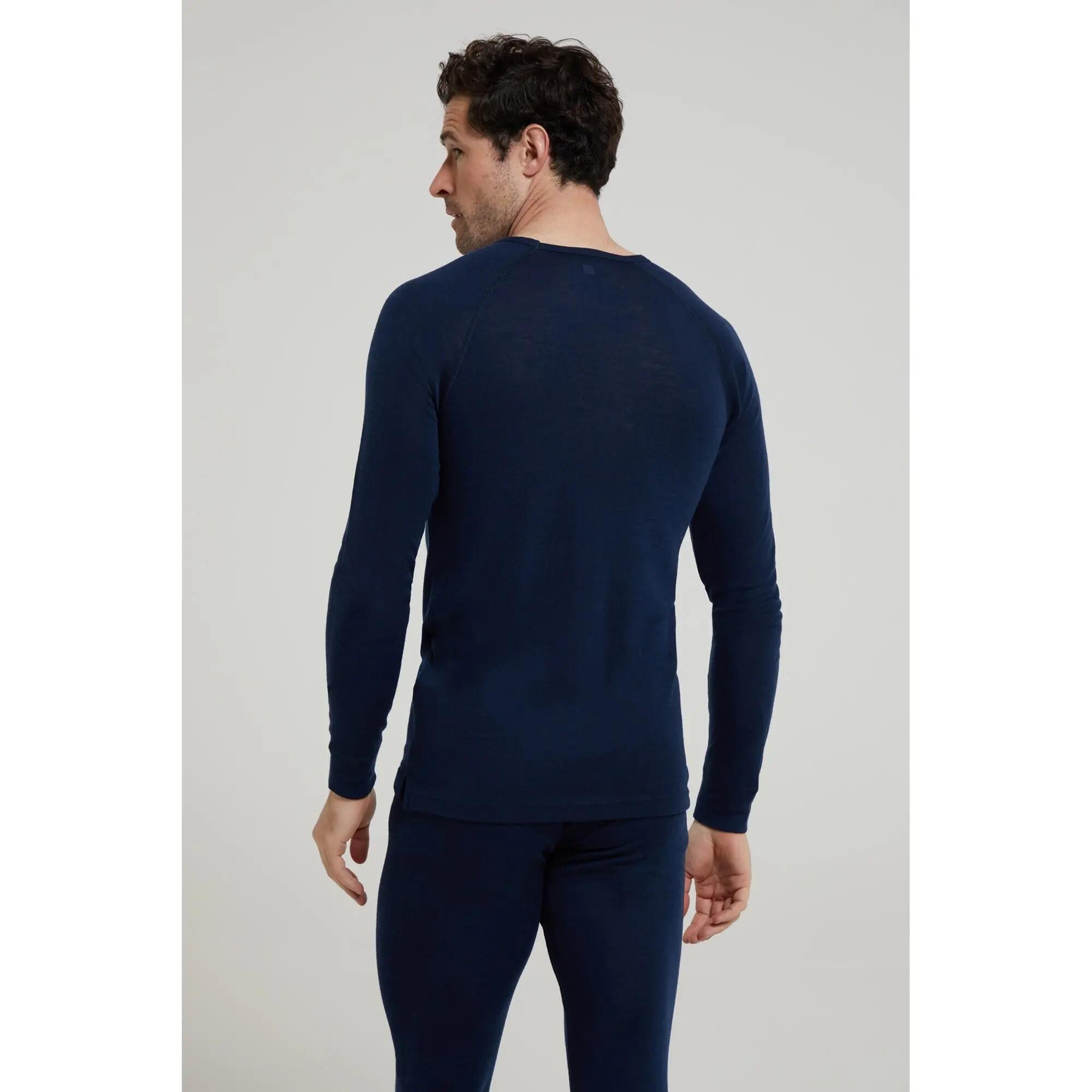 Sous-vêtement Thermique de Randonnée Homme Laine Mérinos Manches Longues 7/7