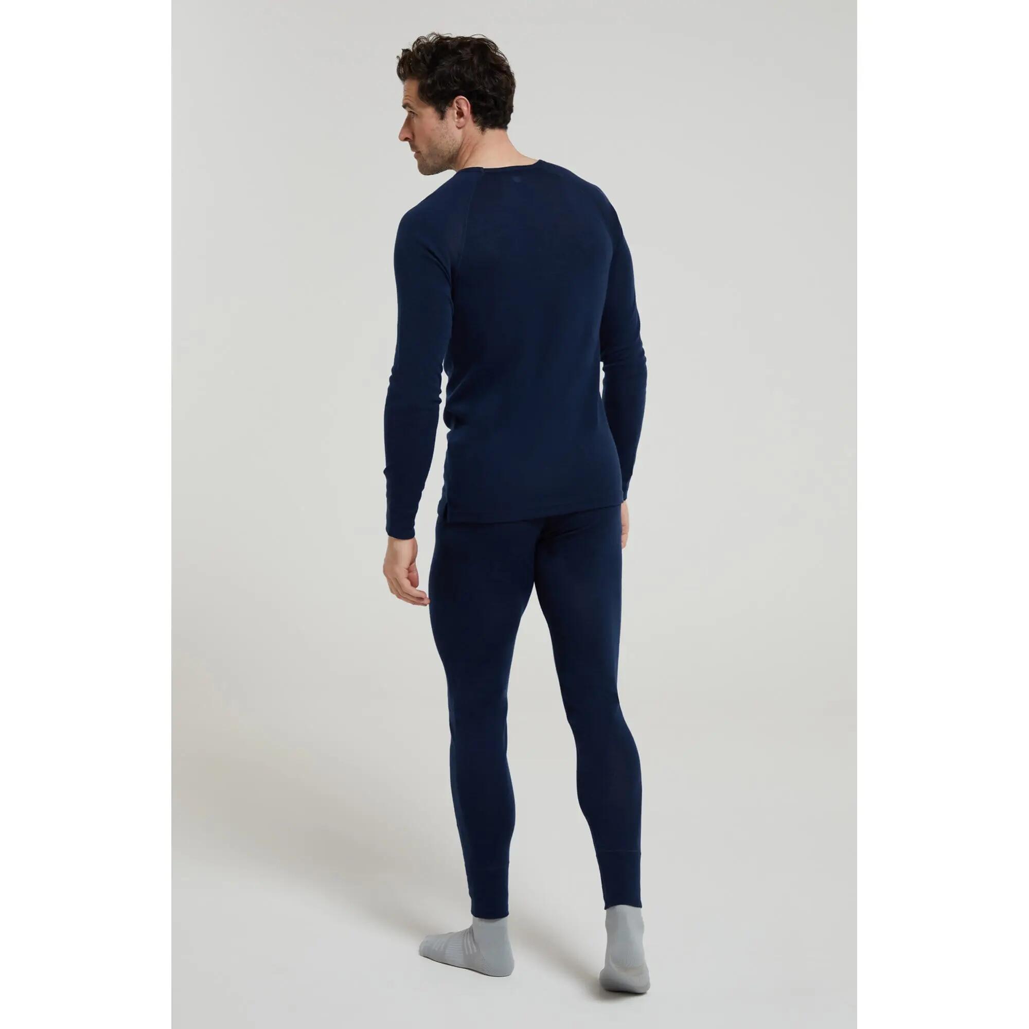 Sous-vêtement Thermique de Randonnée Homme Laine Mérinos Manches Longues 6/7
